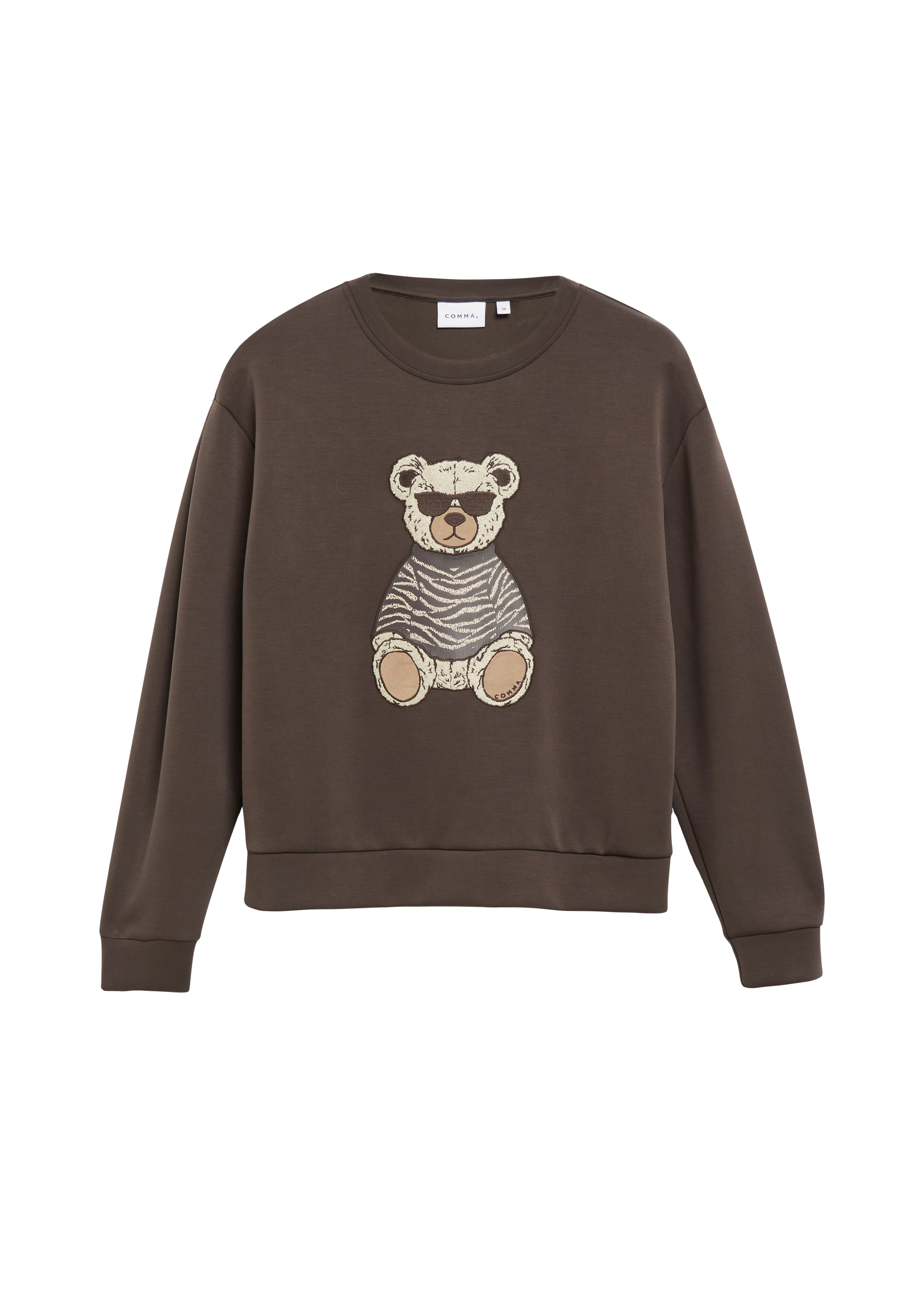 Zacht sweatshirt met print