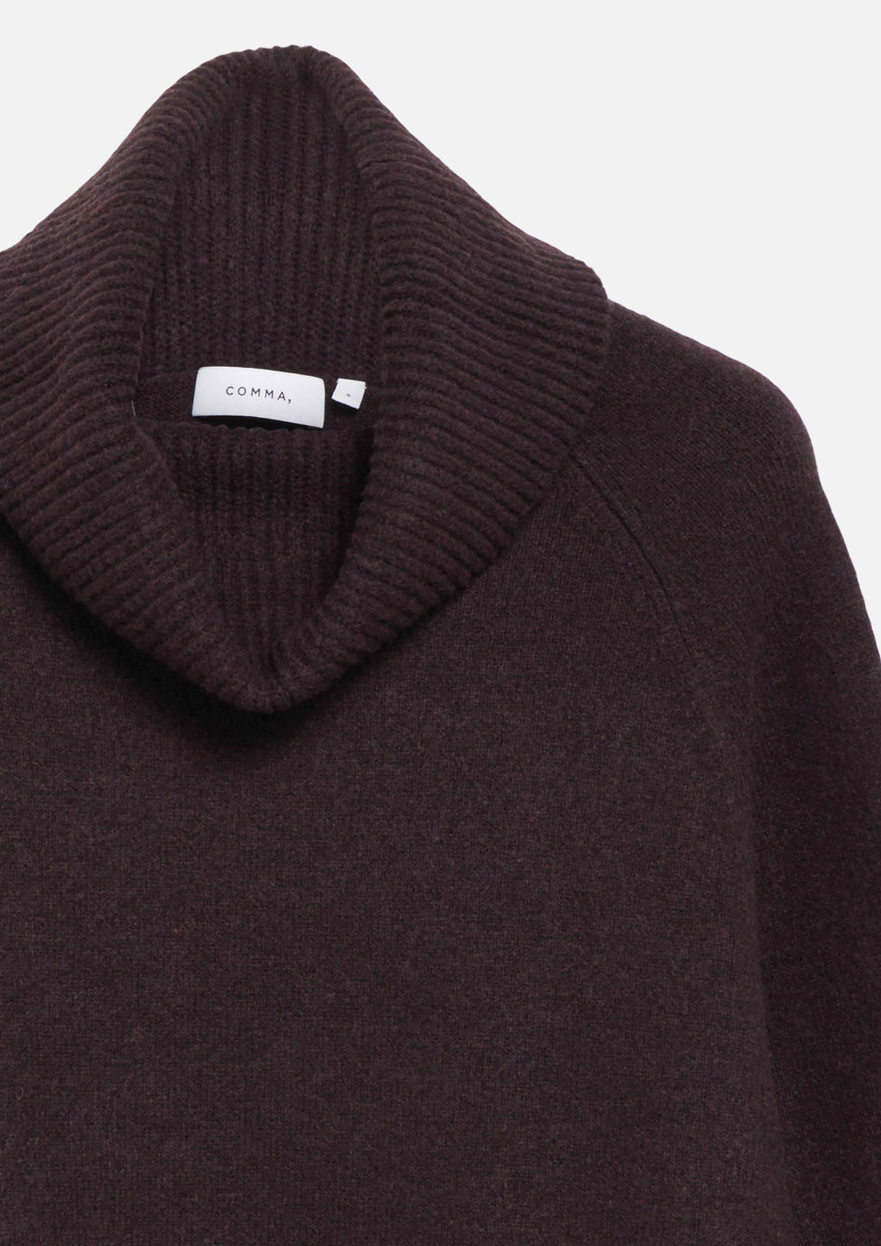 Damen Strickjacke in lila von COMMA