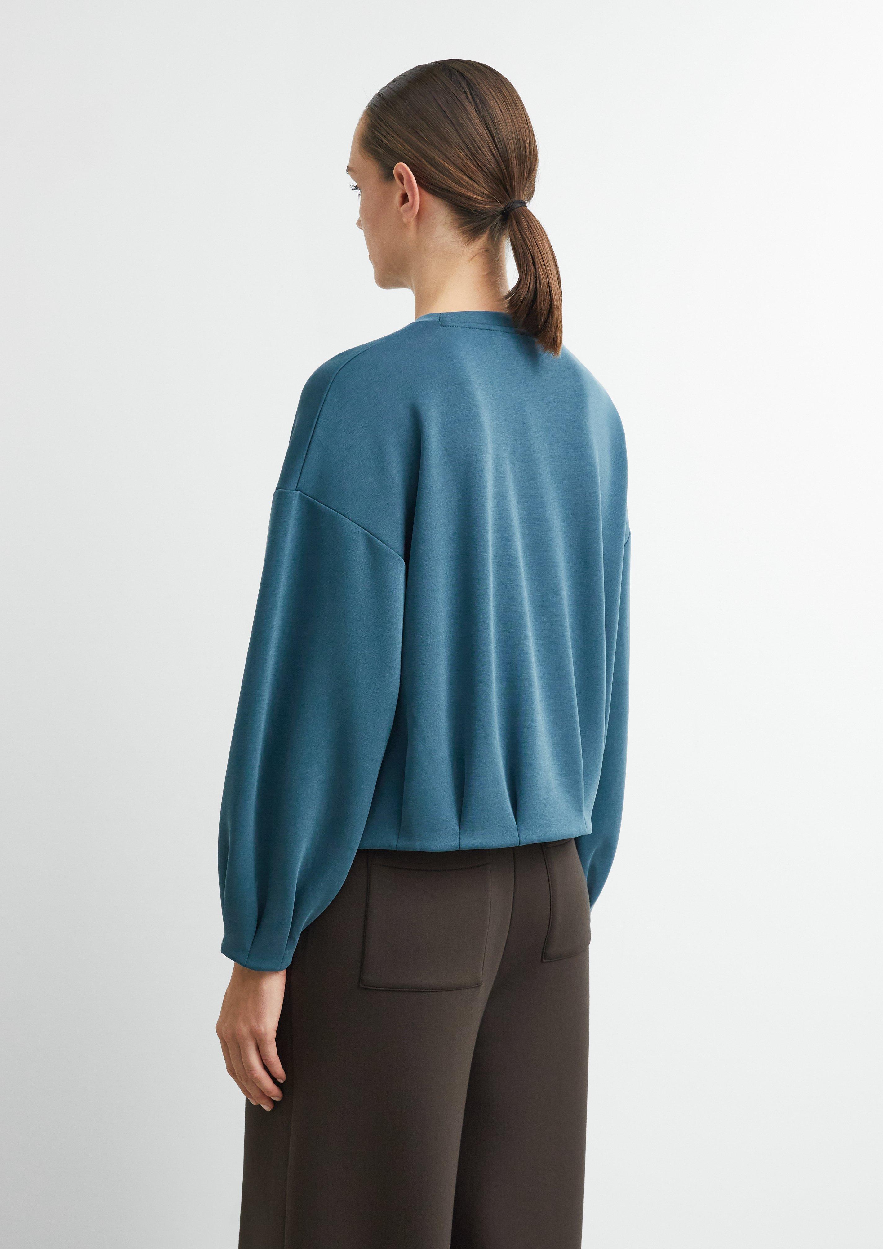 Sweatshirt in petrol von COMMA