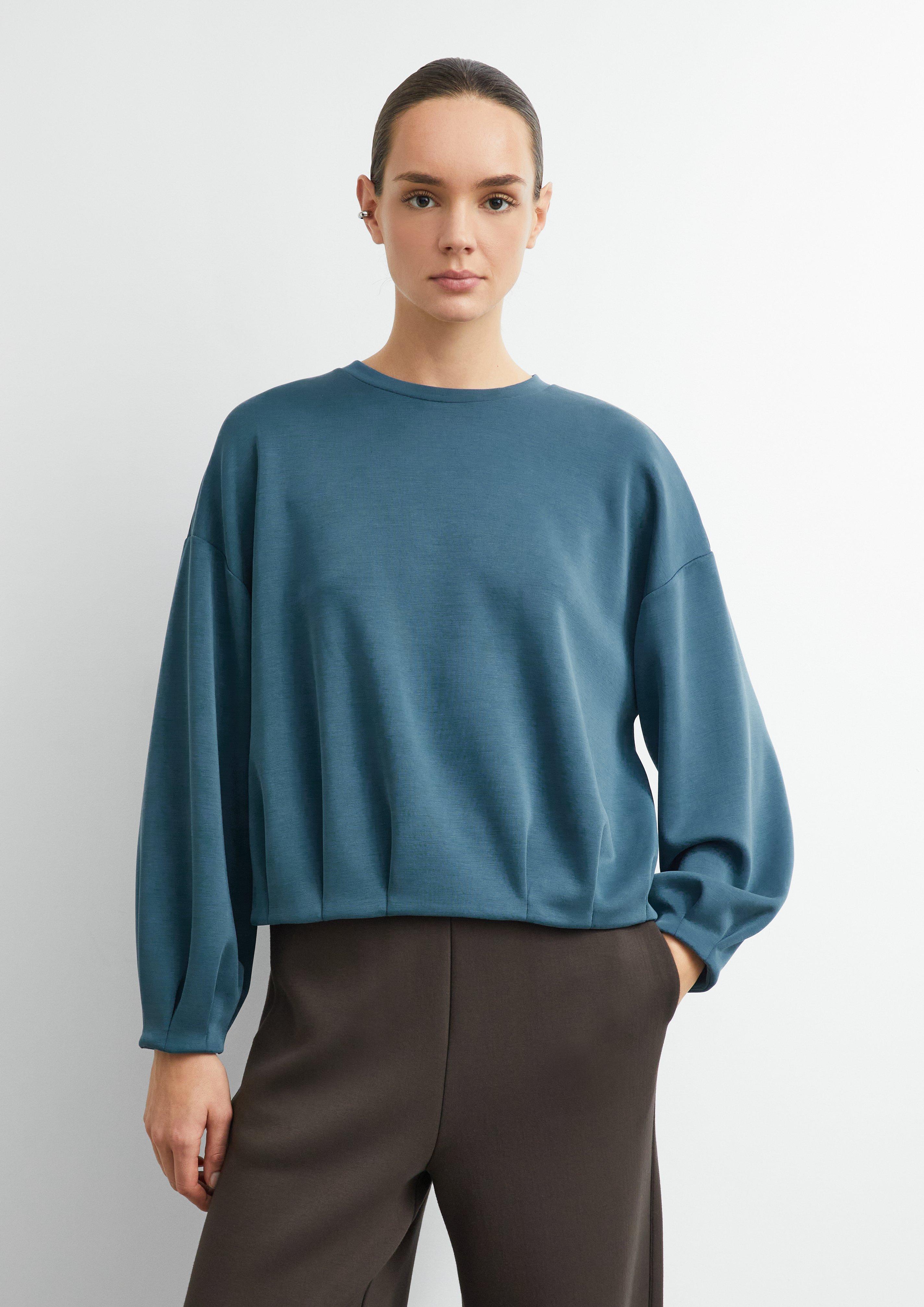 Sweatshirt in petrol von COMMA