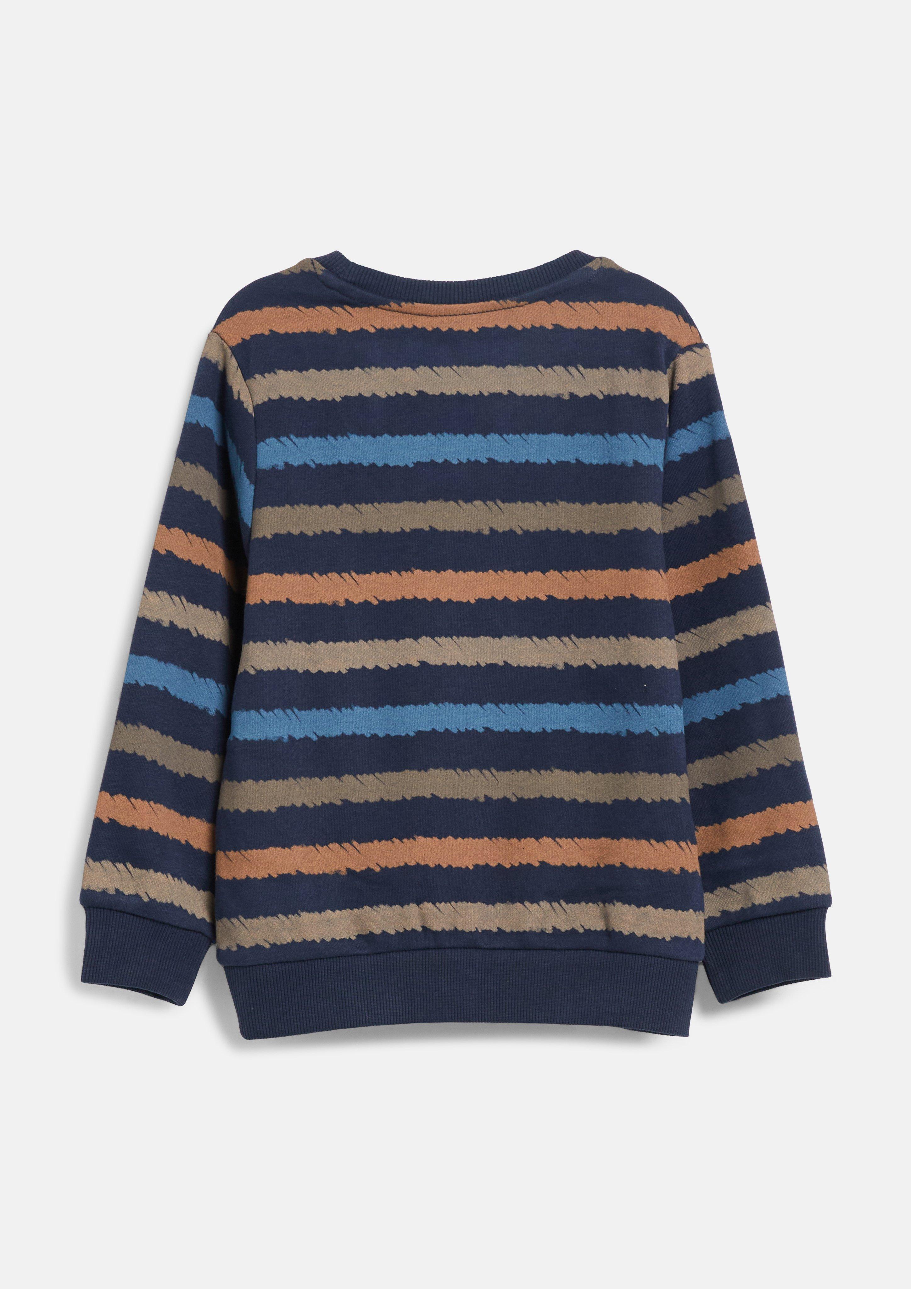 Junior Sweat-shirt imprimé en bleu de s.Oliver