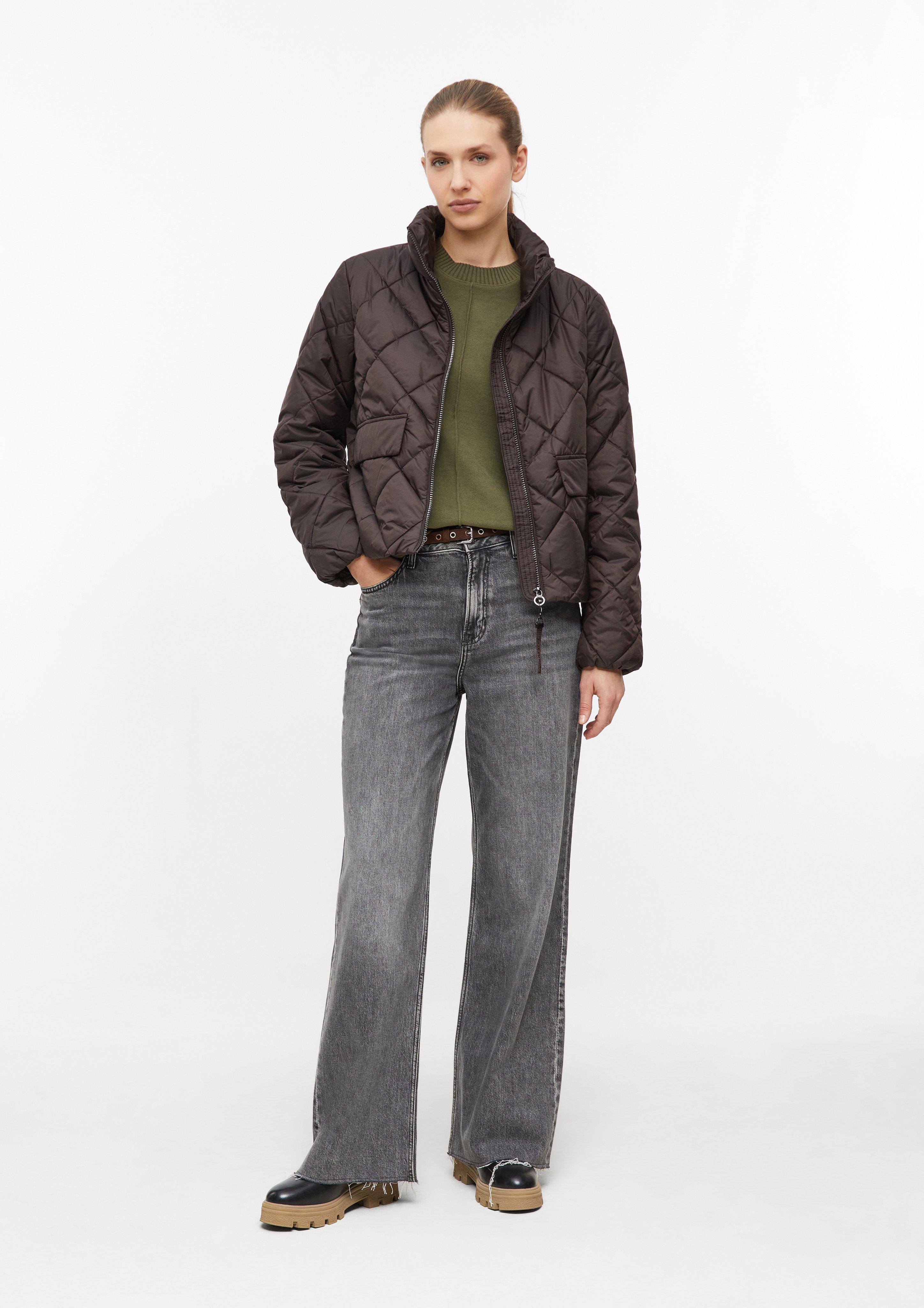 Women Brushed Sweatshirt in a Relaxed Fit in olive by s.Oliver
