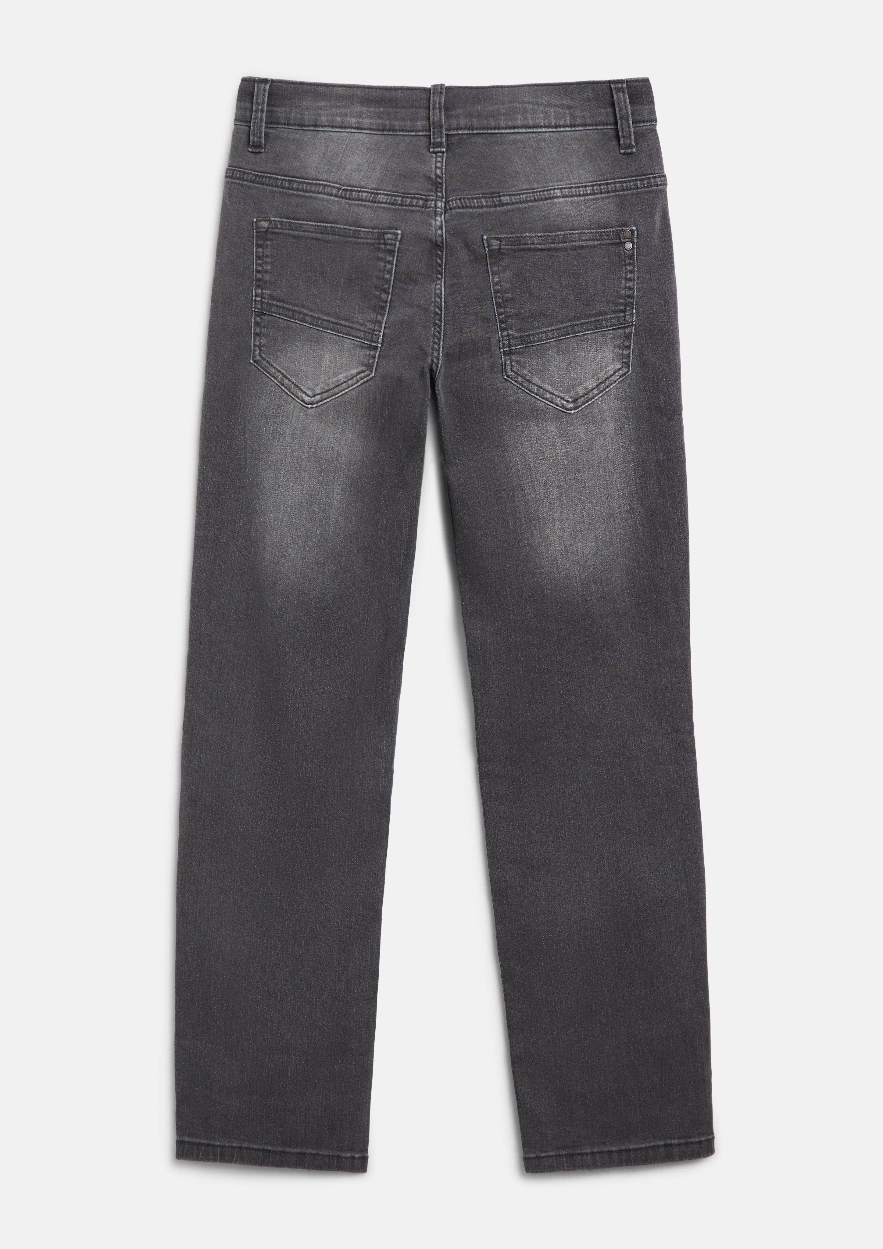 Junior Jeans / Regular Fit / Mid Rise / Straight Leg in grijs van s.Oliver