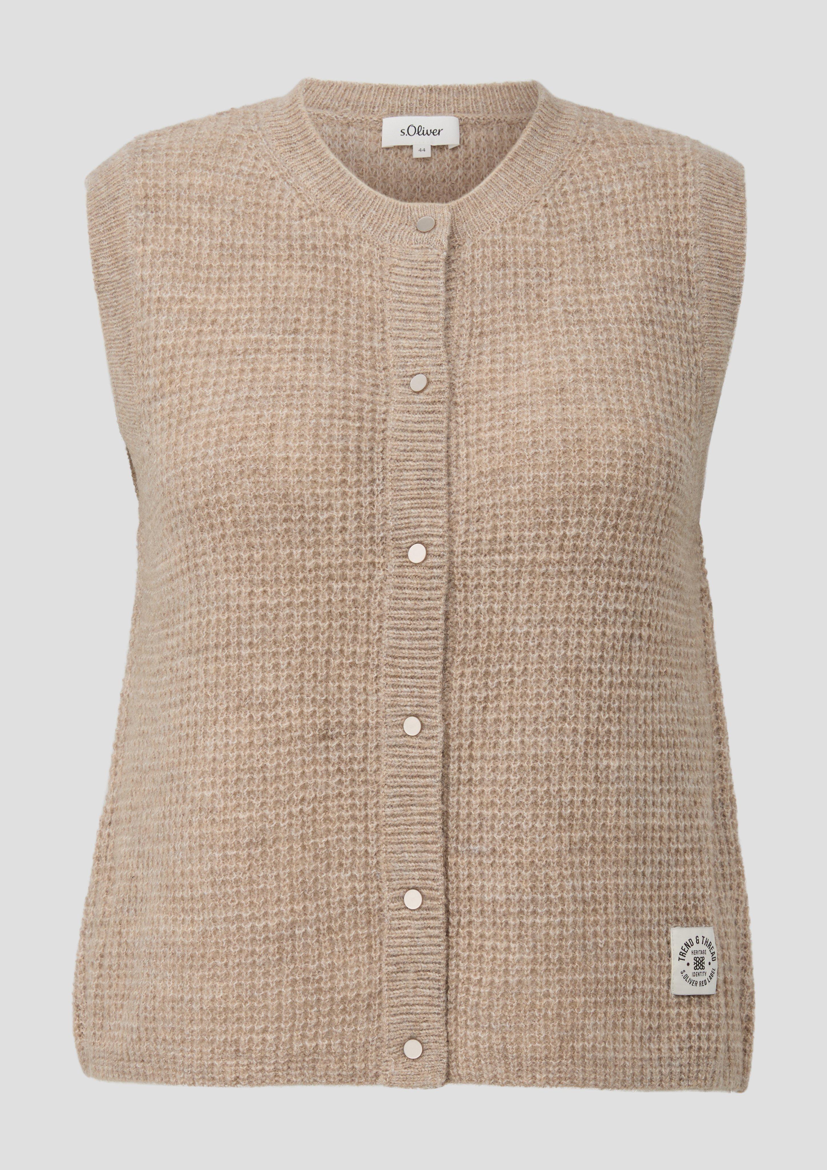 Cardigan in brown by s.Oliver CURVE