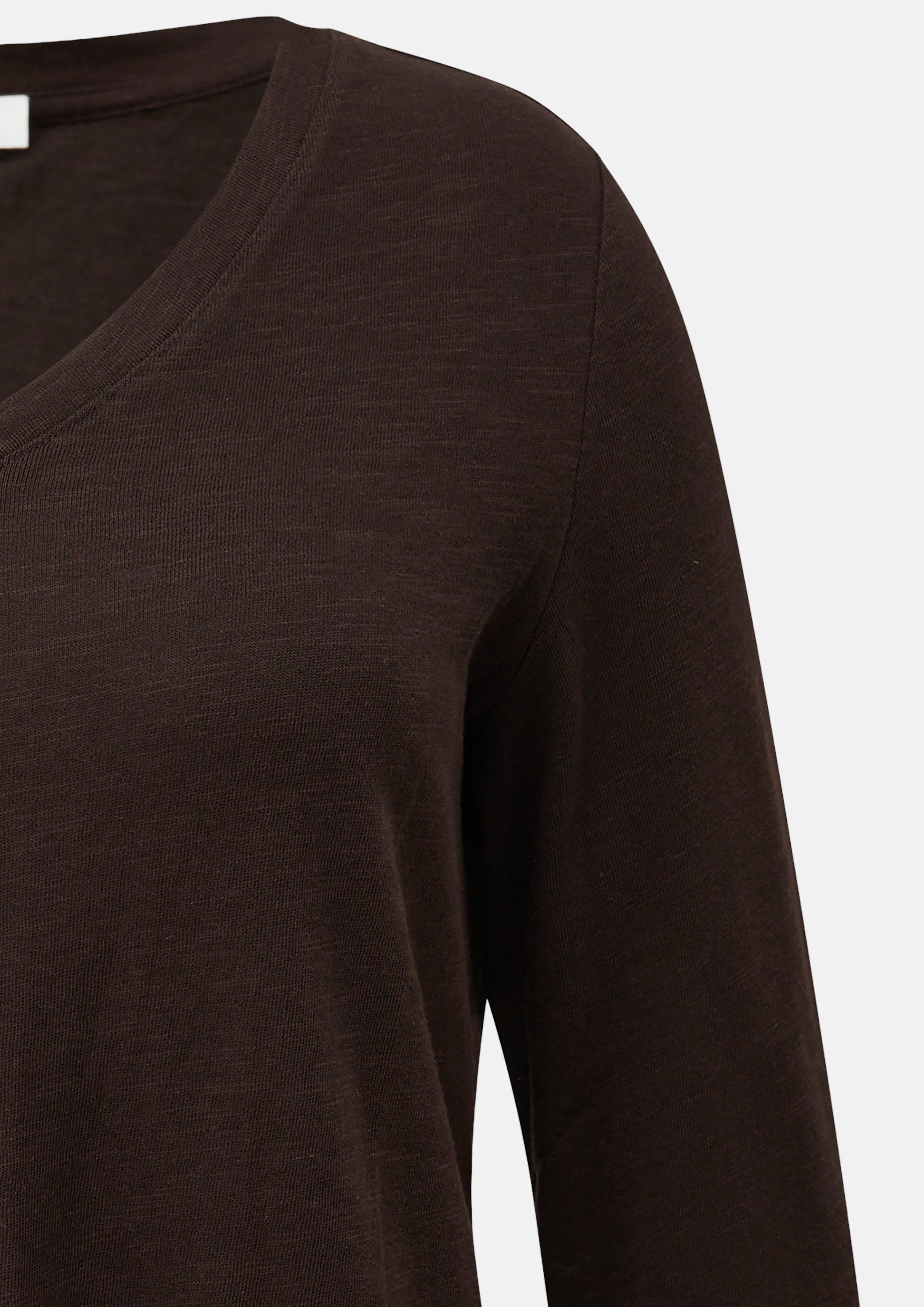 Femmes T-shirt en brun de s.Oliver CURVE