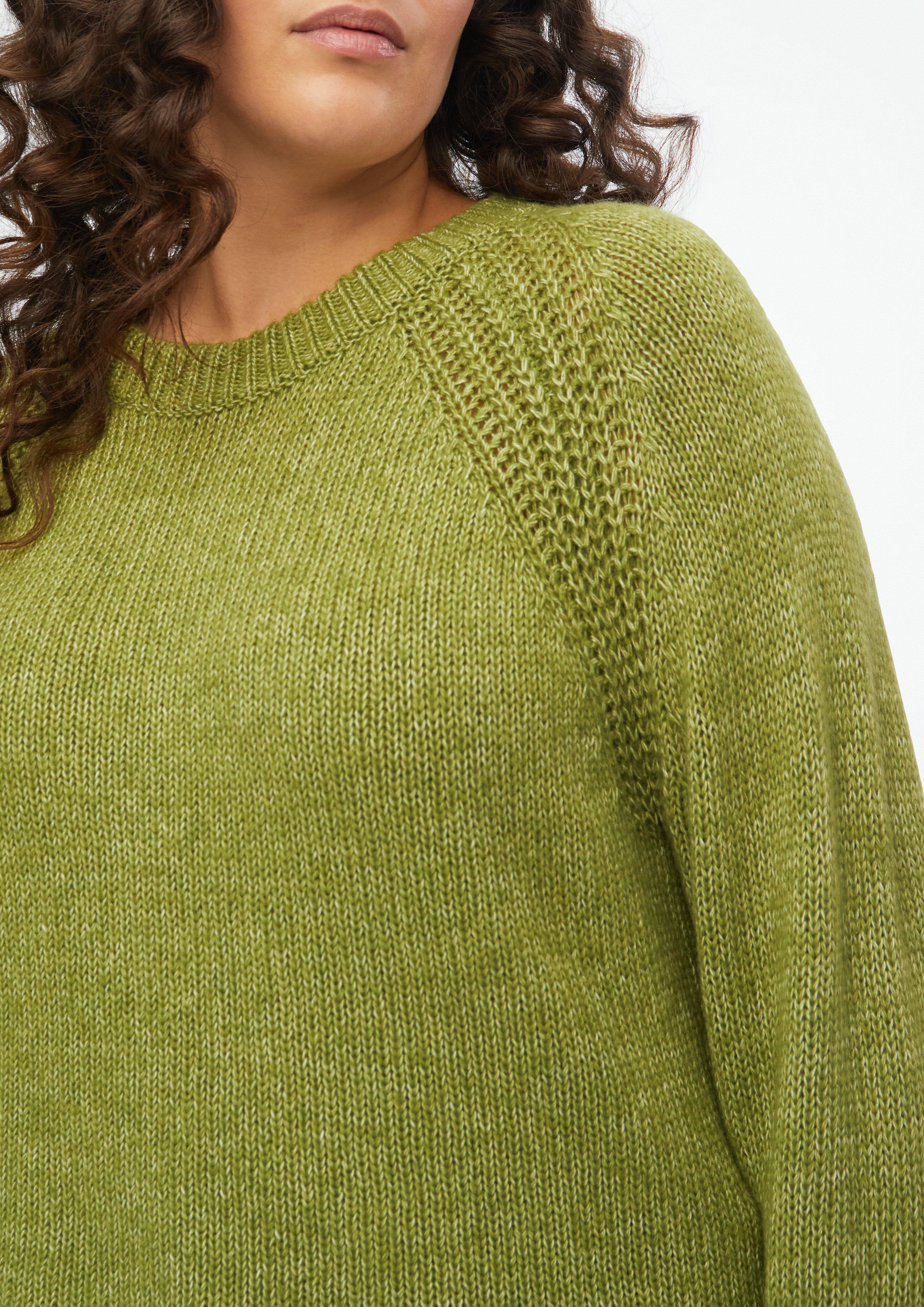 Dames Gebreide trui in groen van s.Oliver CURVE