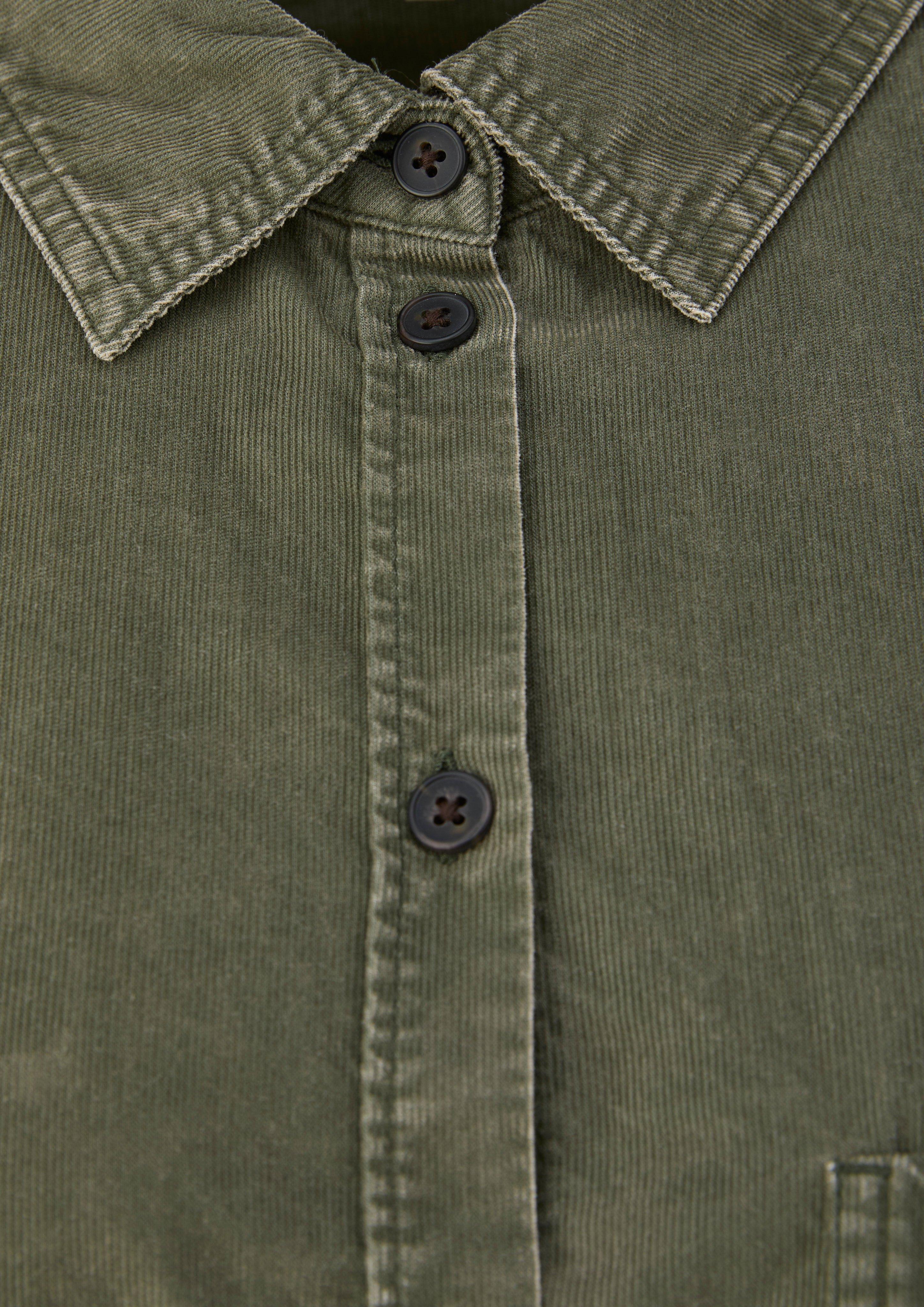 Women Blouse in olive by s.Oliver CURVE