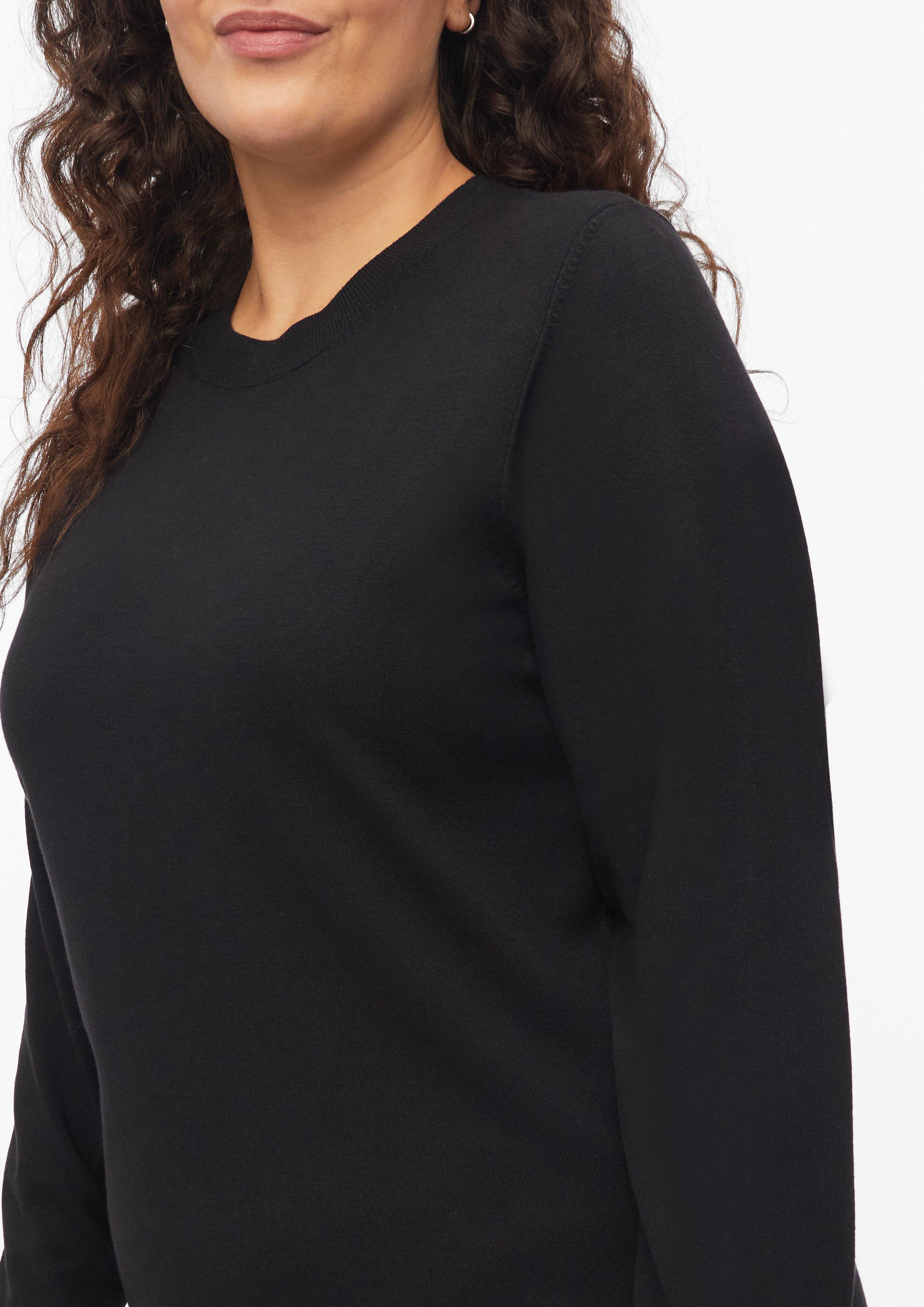 Damen Strickkleid aus Viskosemix in schwarz von s.Oliver CURVE