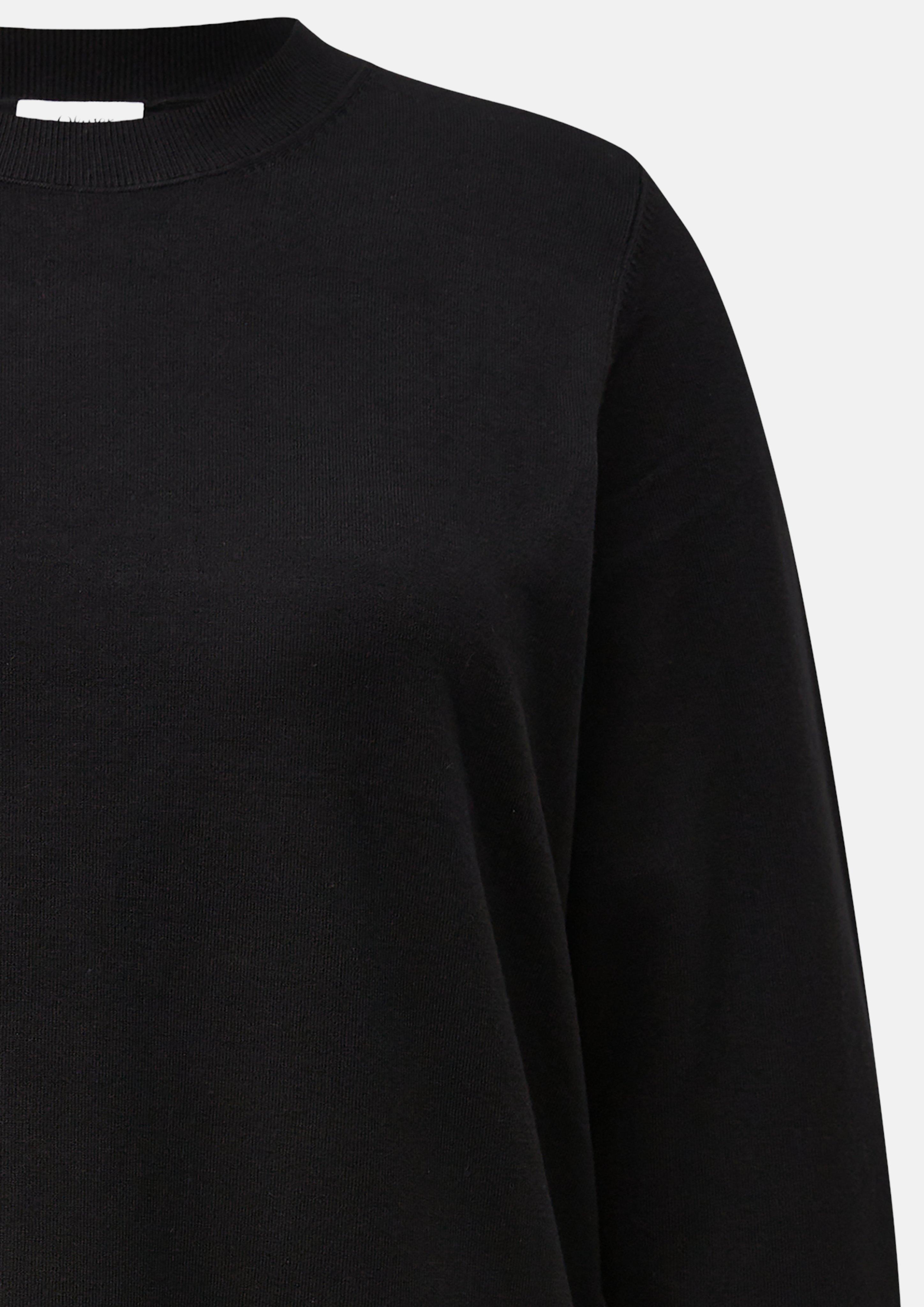 Damen Strickkleid aus Viskosemix in schwarz von s.Oliver CURVE
