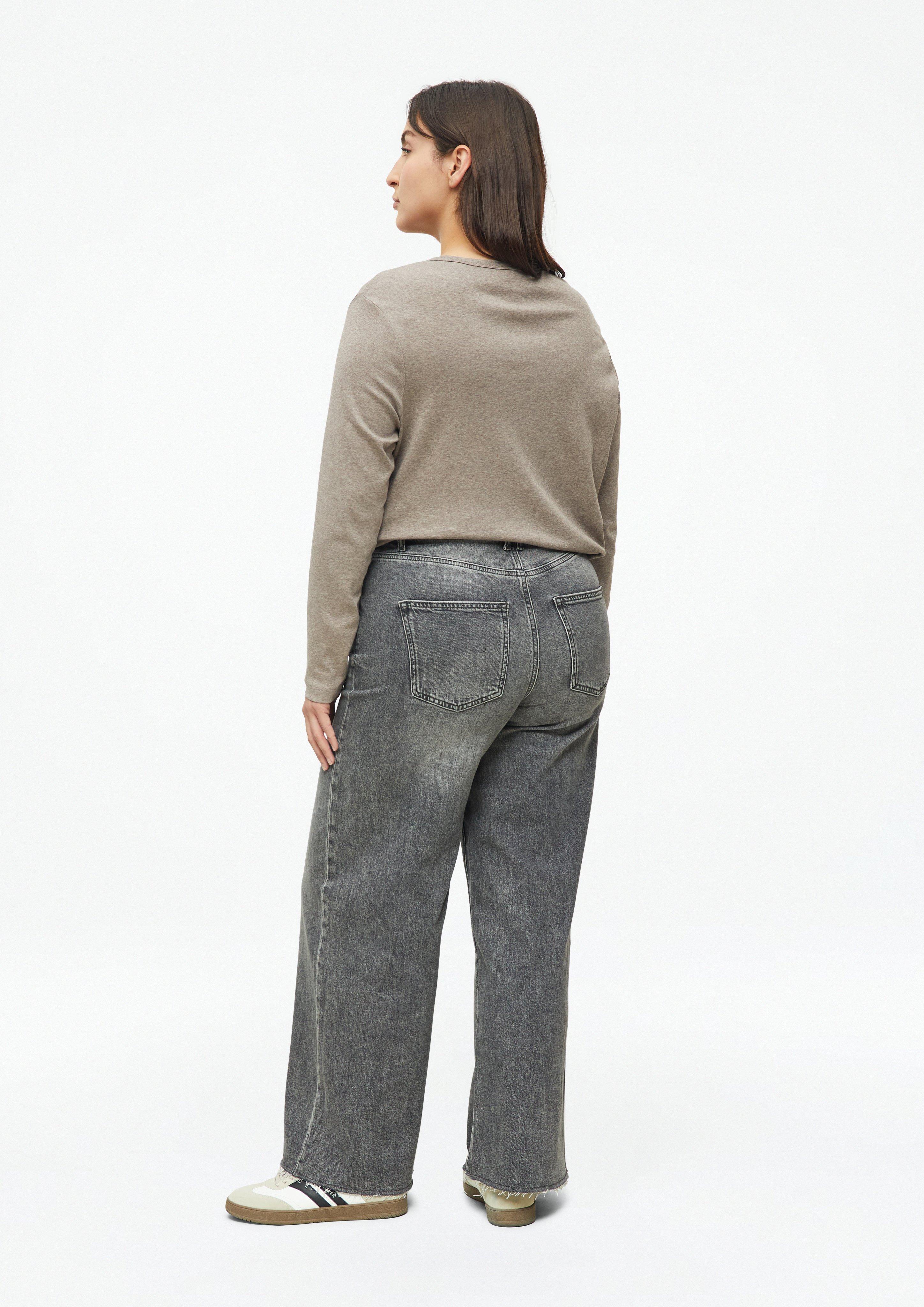 Women Denim trousers in grey by s.Oliver CURVE
