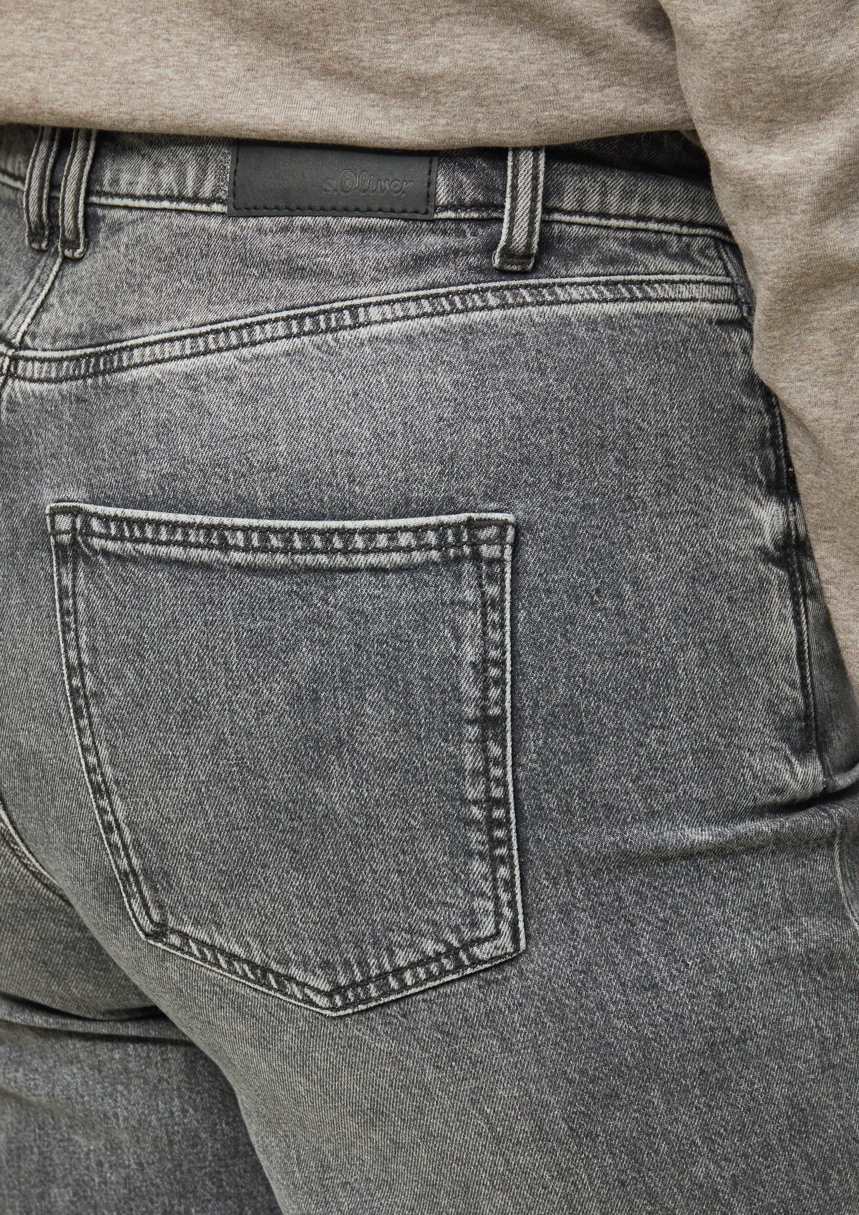 Women Denim trousers in grey by s.Oliver CURVE