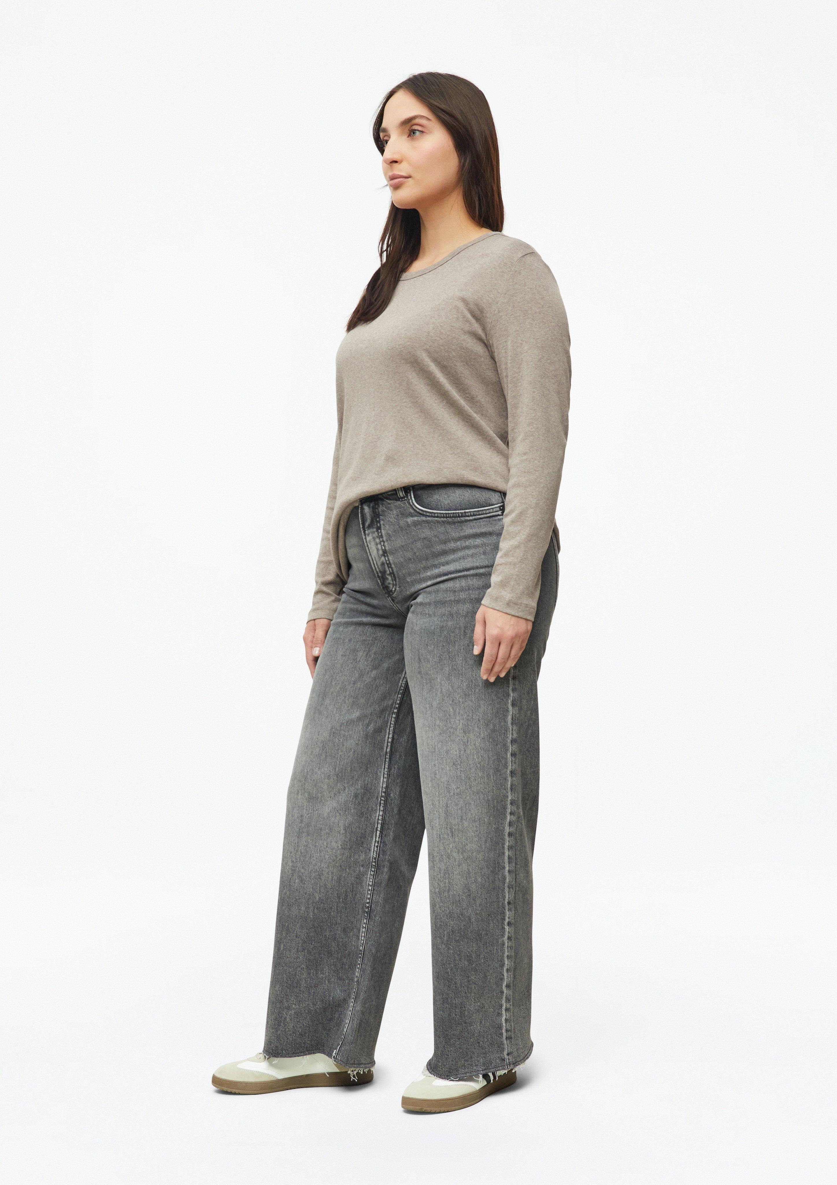Women Denim trousers in grey by s.Oliver CURVE