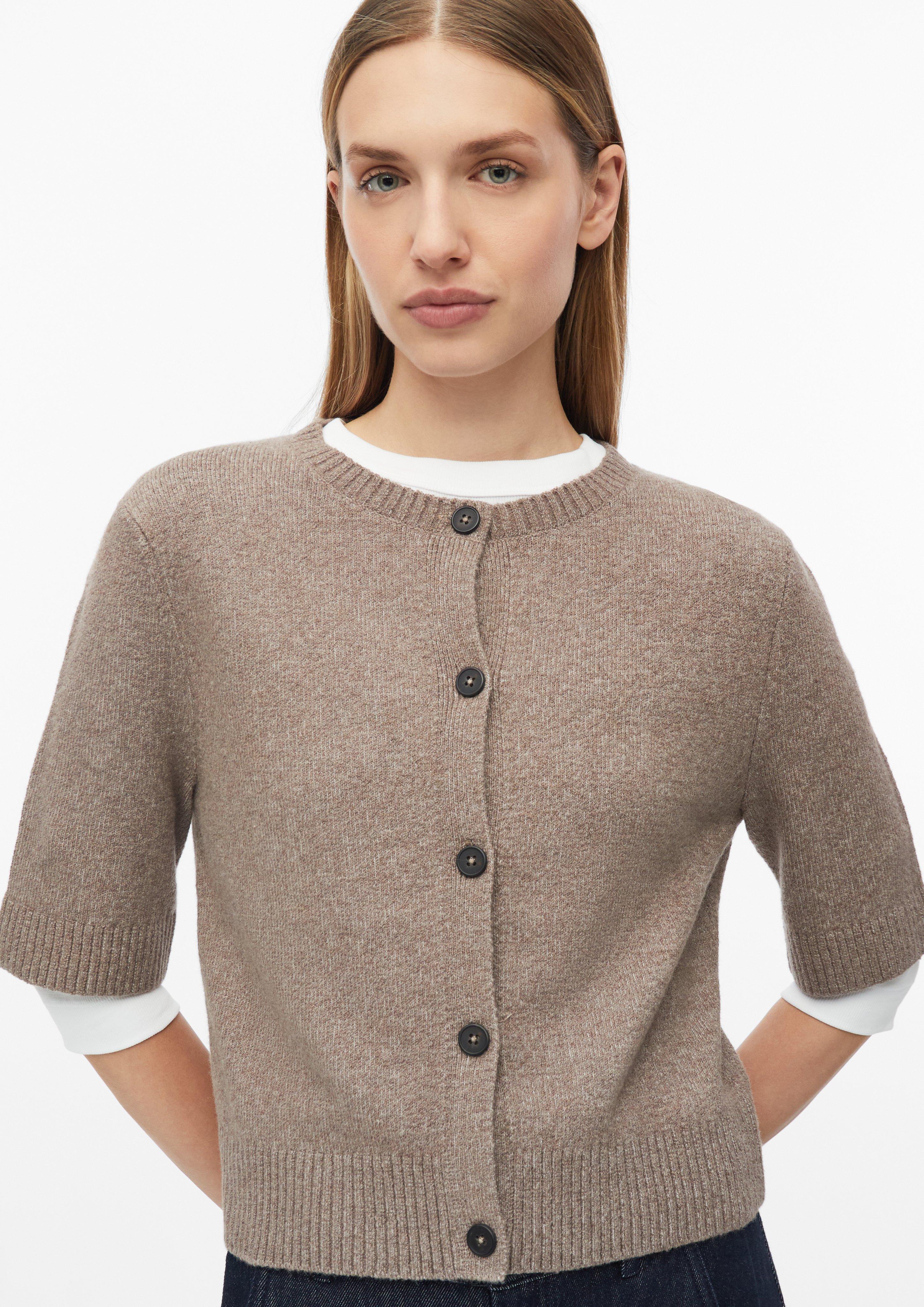Femmes Veste en tricot en brun de s.Oliver