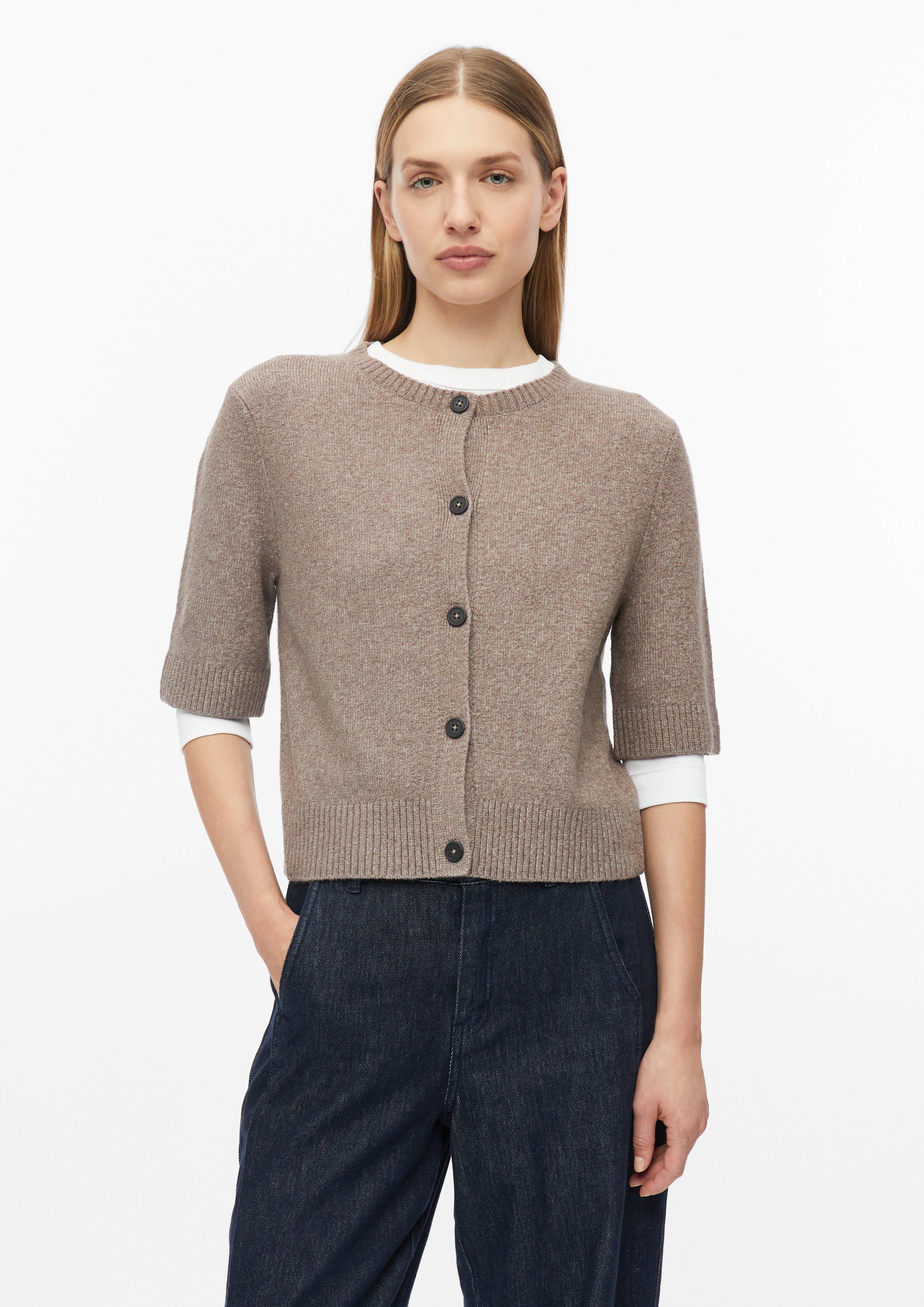 Veste en tricot en marron clair de s.Oliver