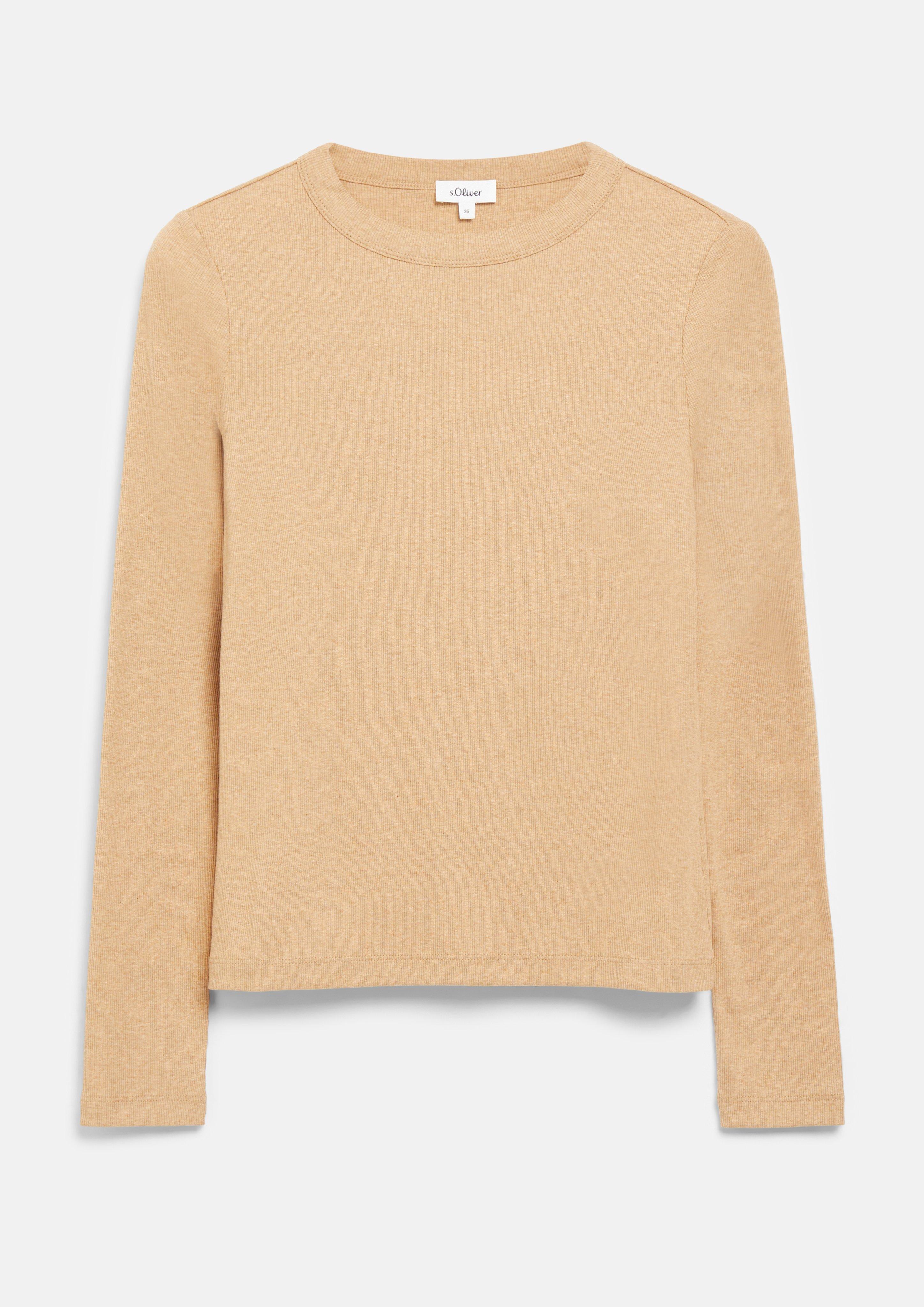 T-shirt en marron clair de s.Oliver
