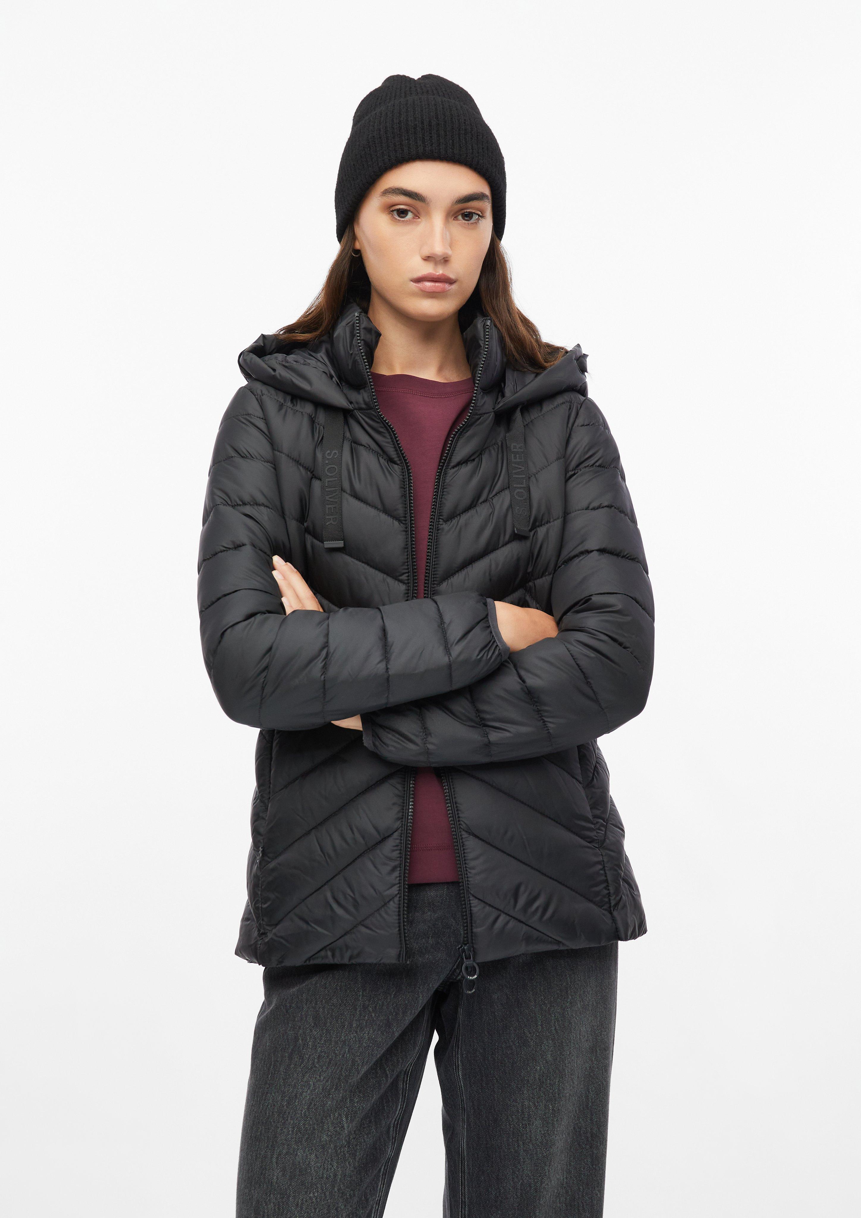 Women Beanie in black by s.Oliver