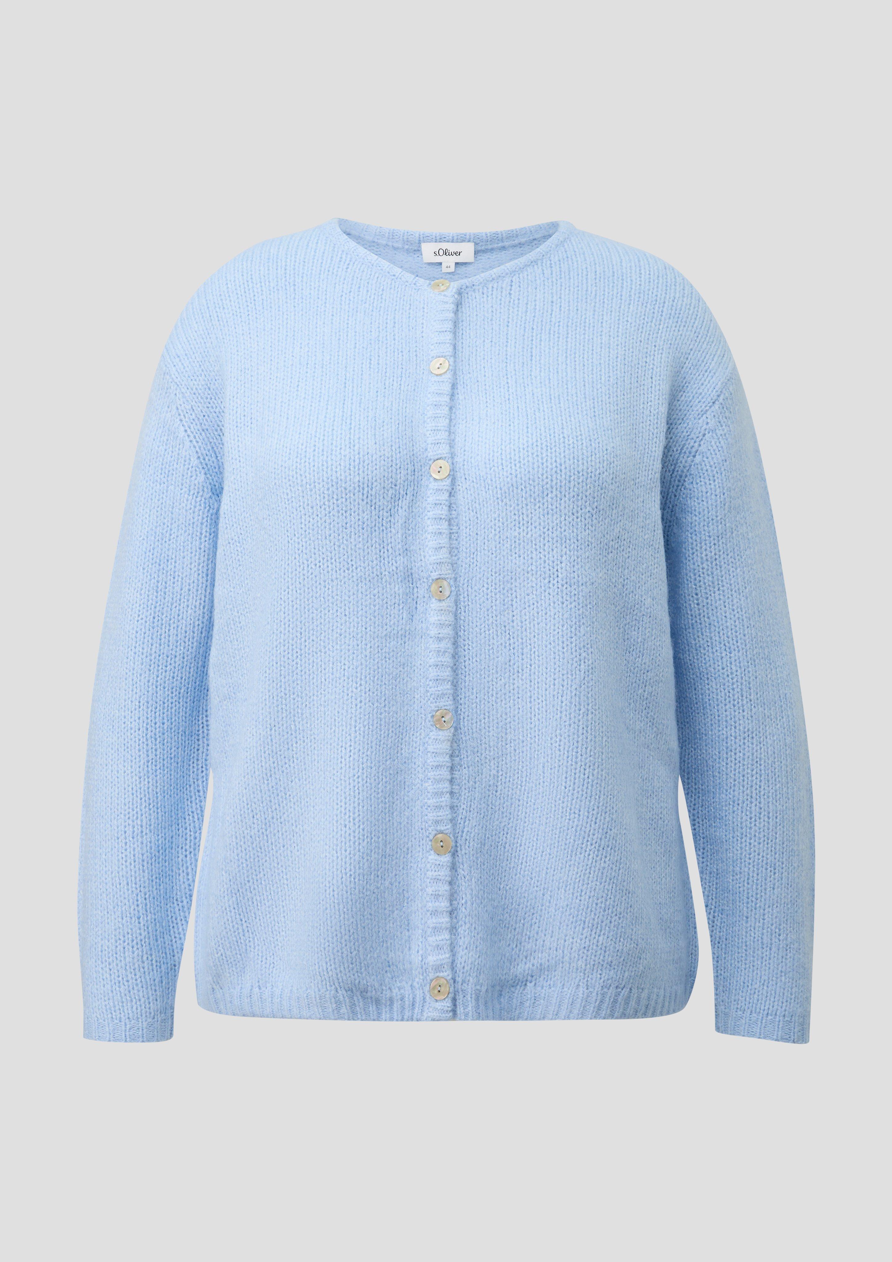 Cardigan in light blue by s.Oliver CURVE
