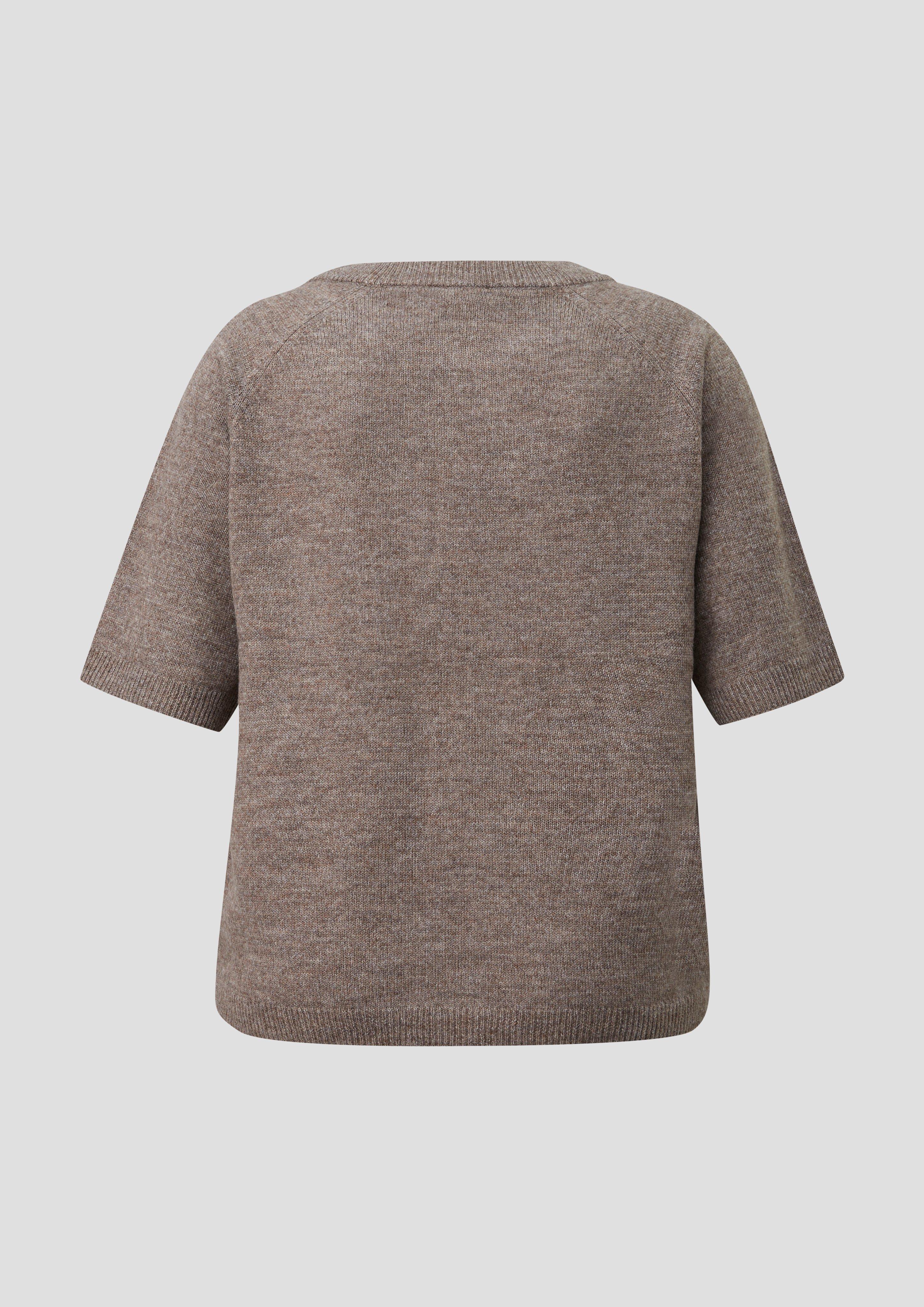 Femmes Pull en tricot en brun de s.Oliver CURVE