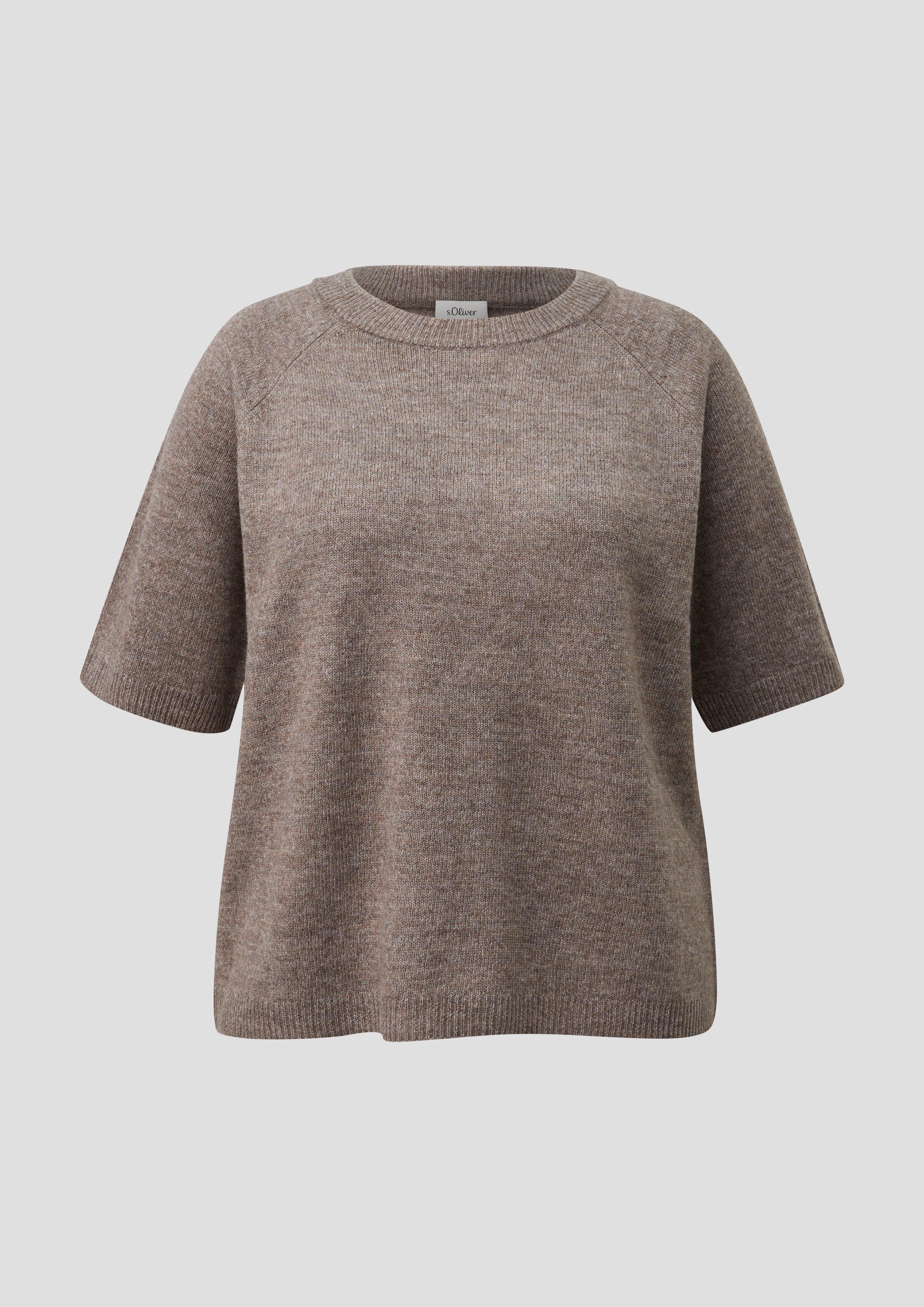 Pull en tricot en brun de s.Oliver CURVE
