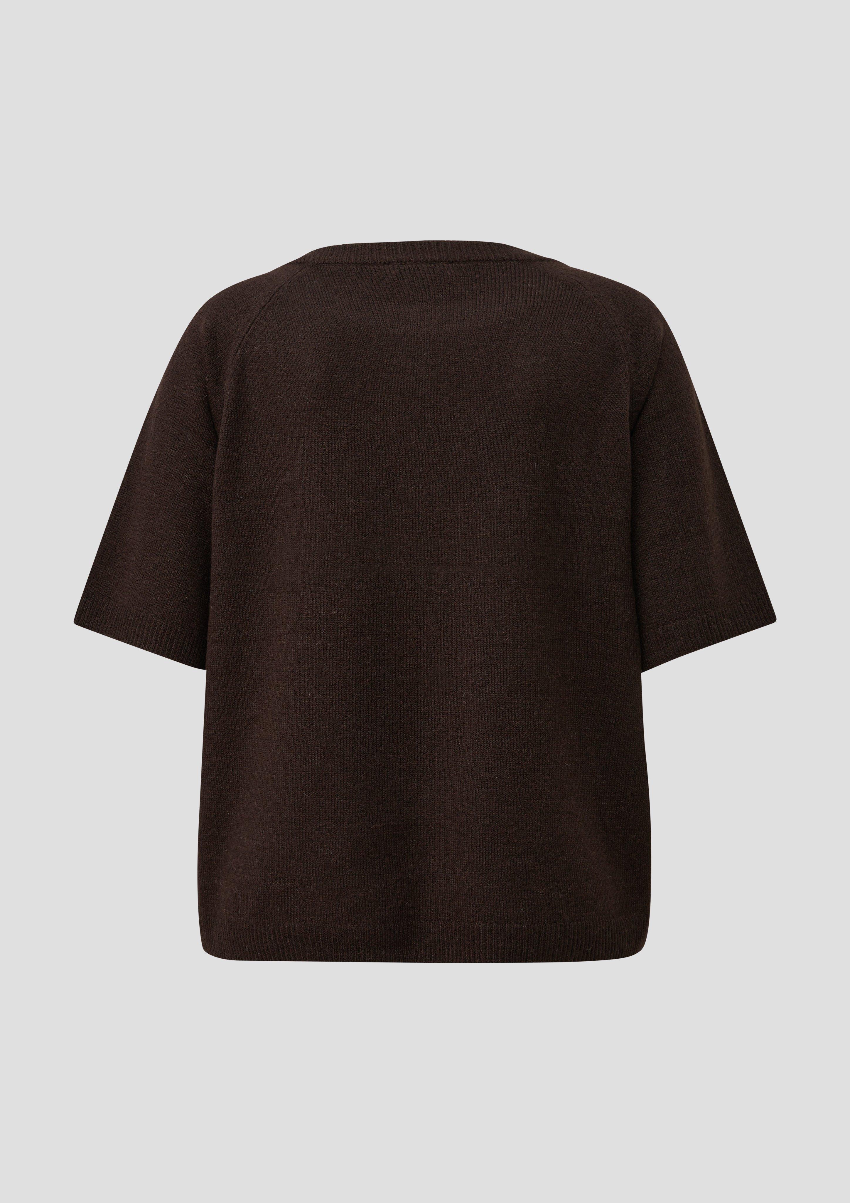 Women Knitted pullover in brown by s.Oliver CURVE