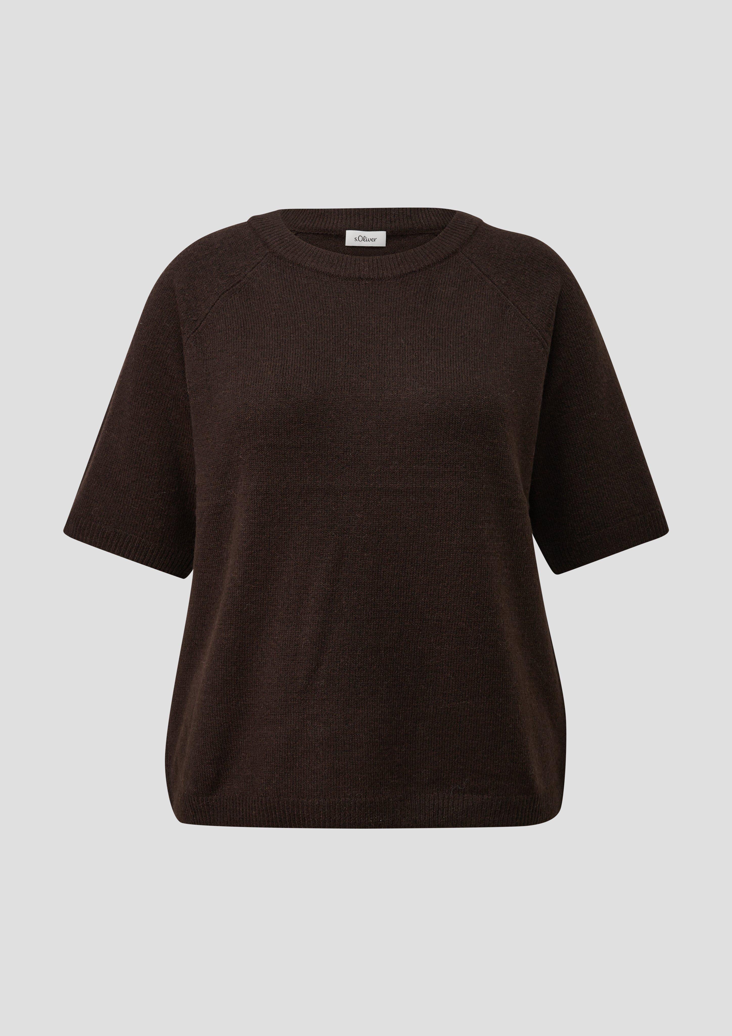 Women Knitted pullover in brown by s.Oliver CURVE