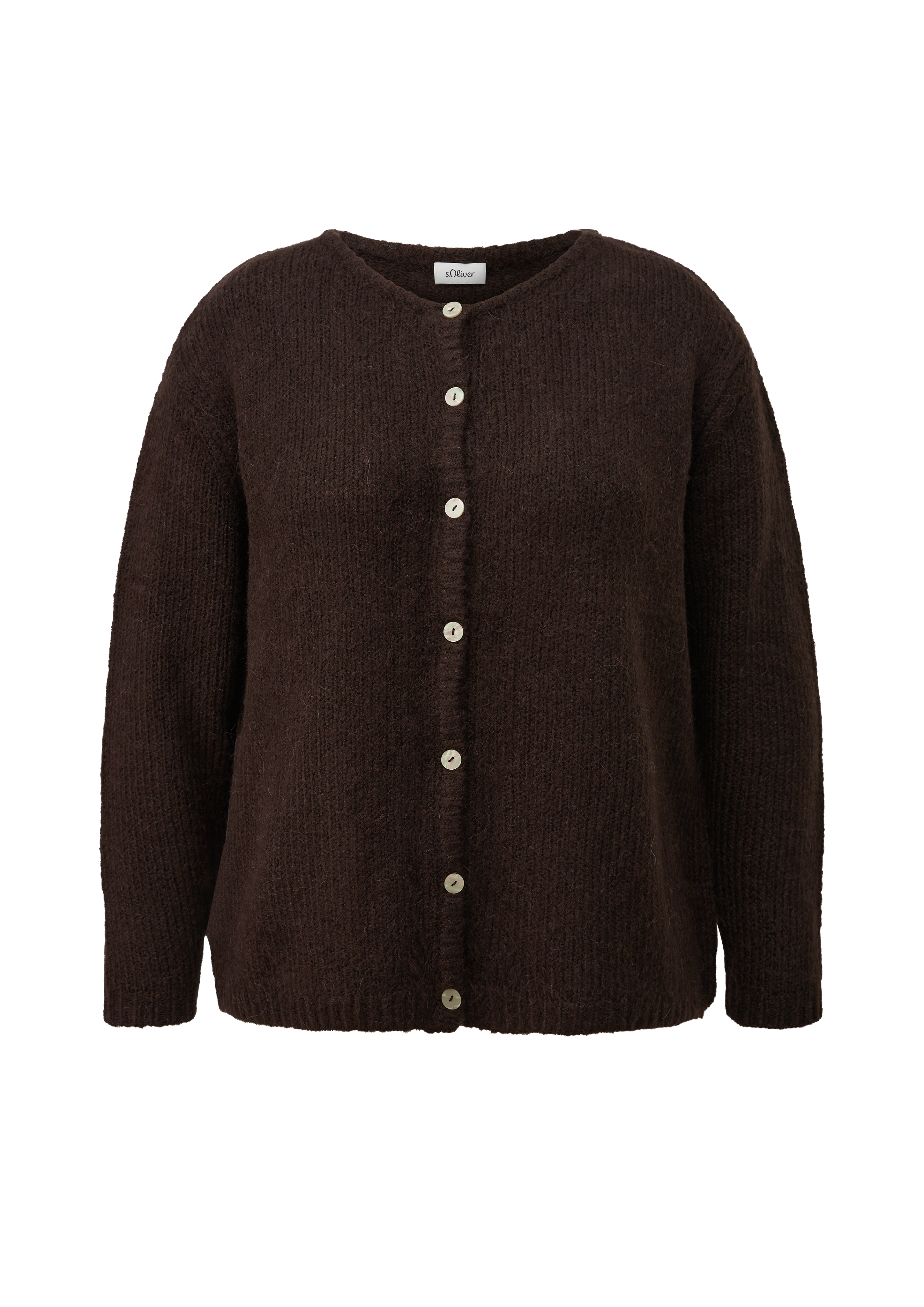 Zacht vest van een alpaca-mix