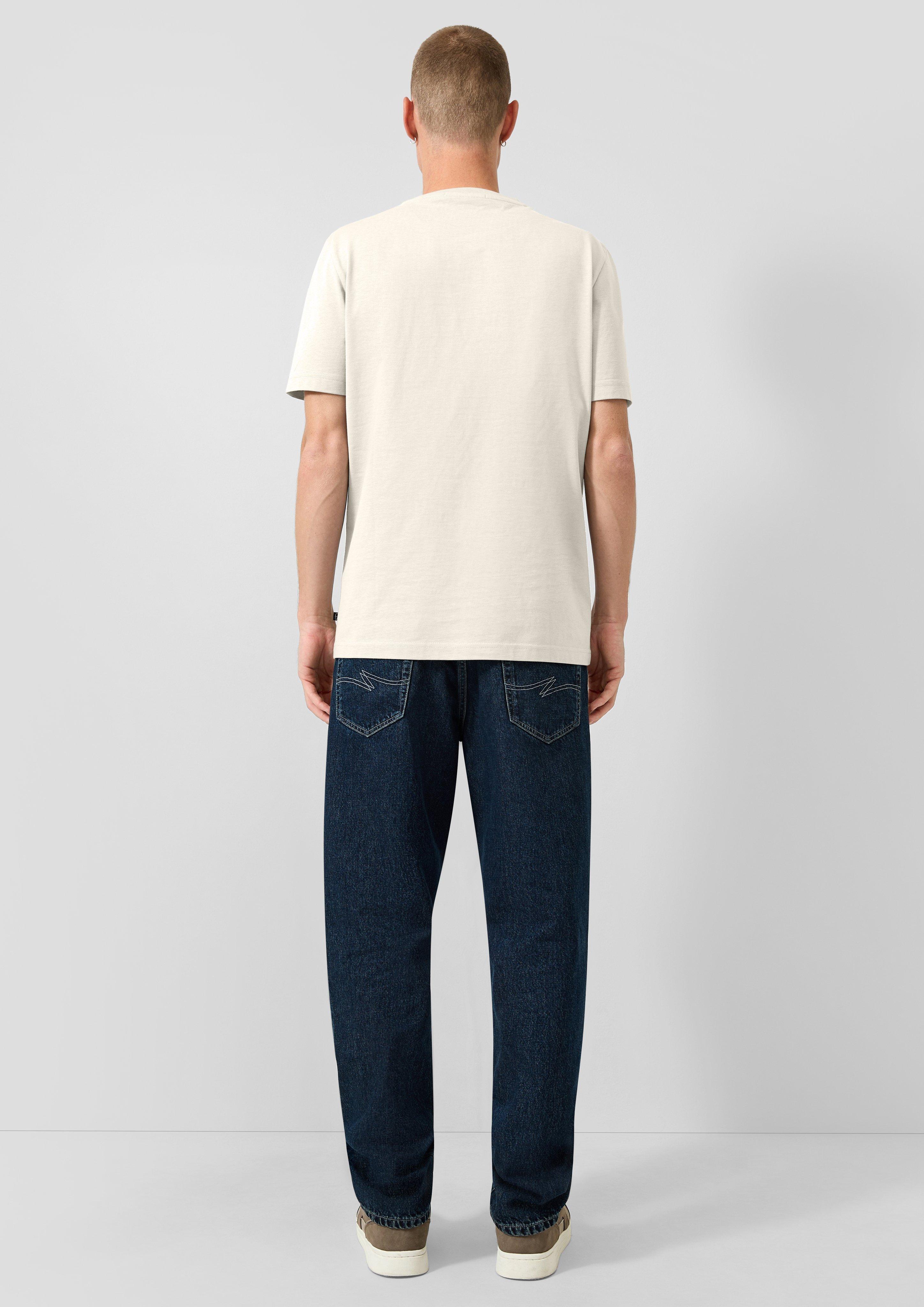 Hommes T-shirt en crème de QS