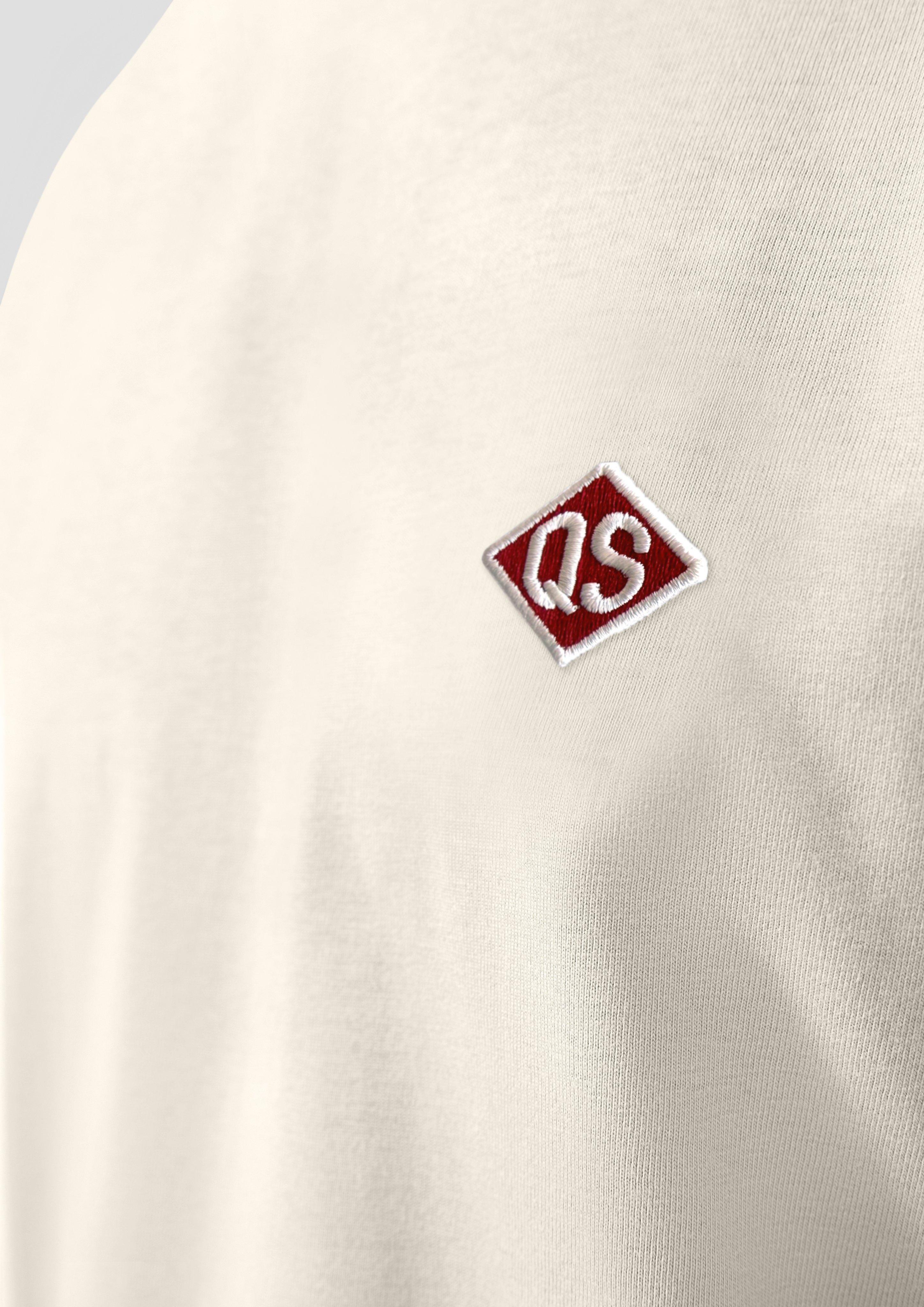 Hommes T-shirt en crème de QS