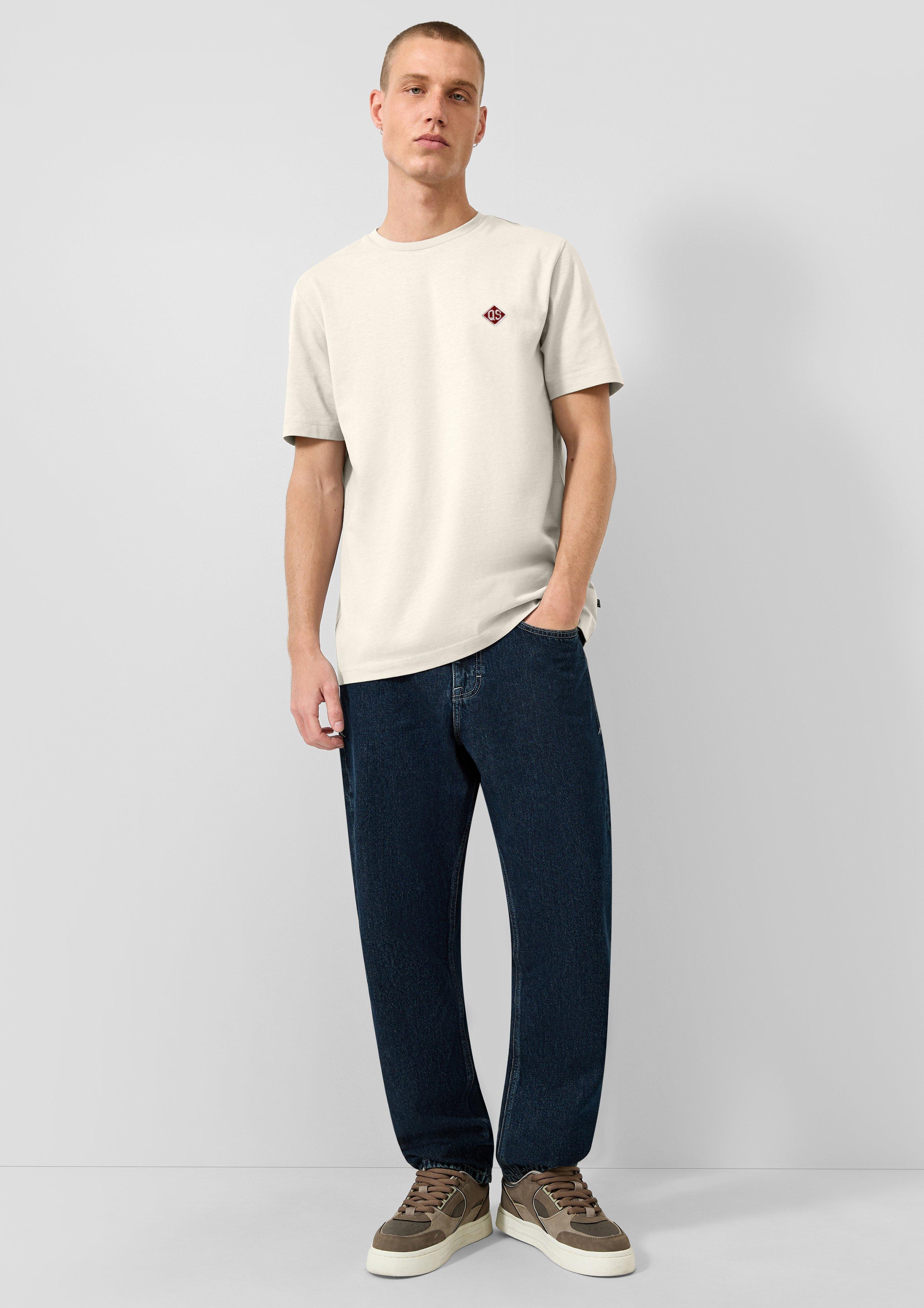 Hommes T-shirt en crème de QS