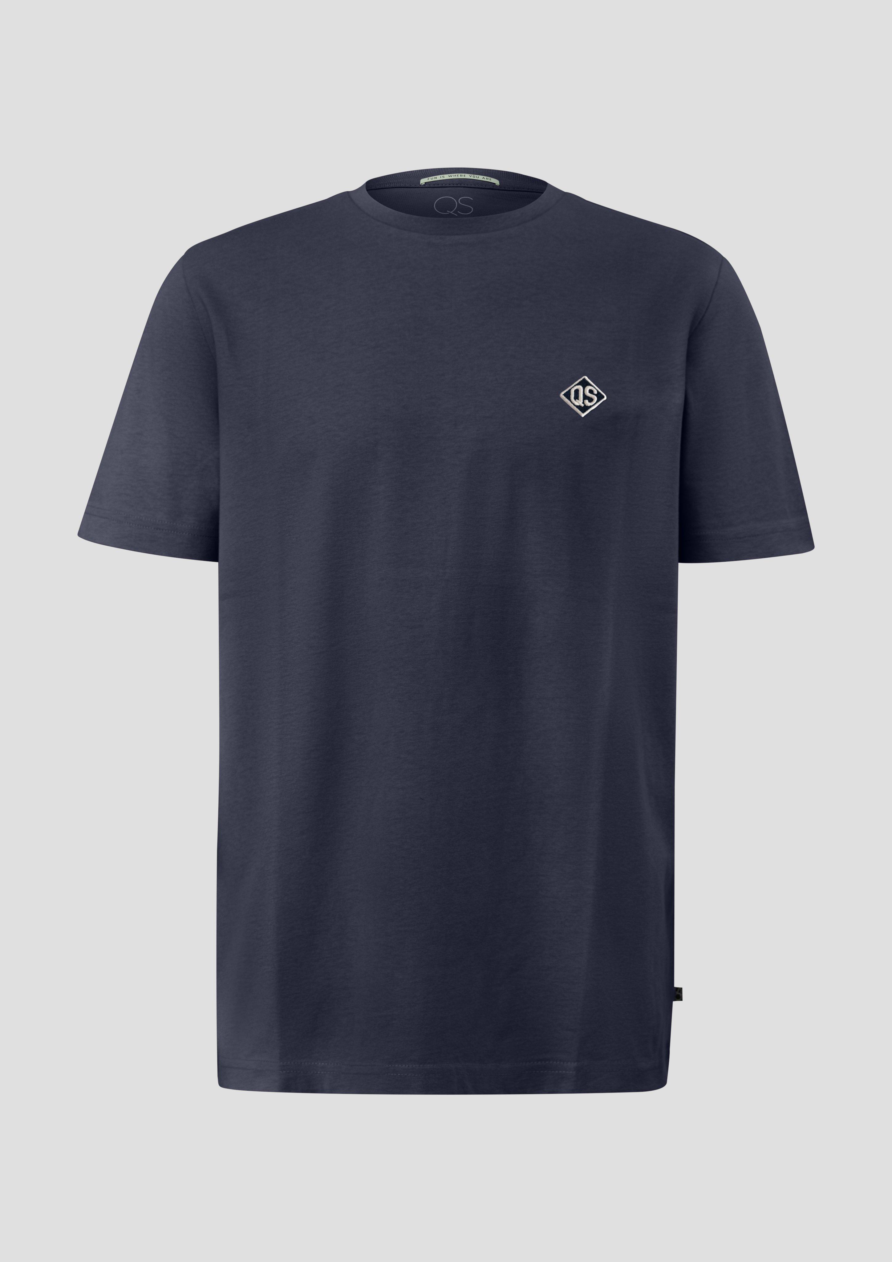 Herren T-Shirt in blau von QS
