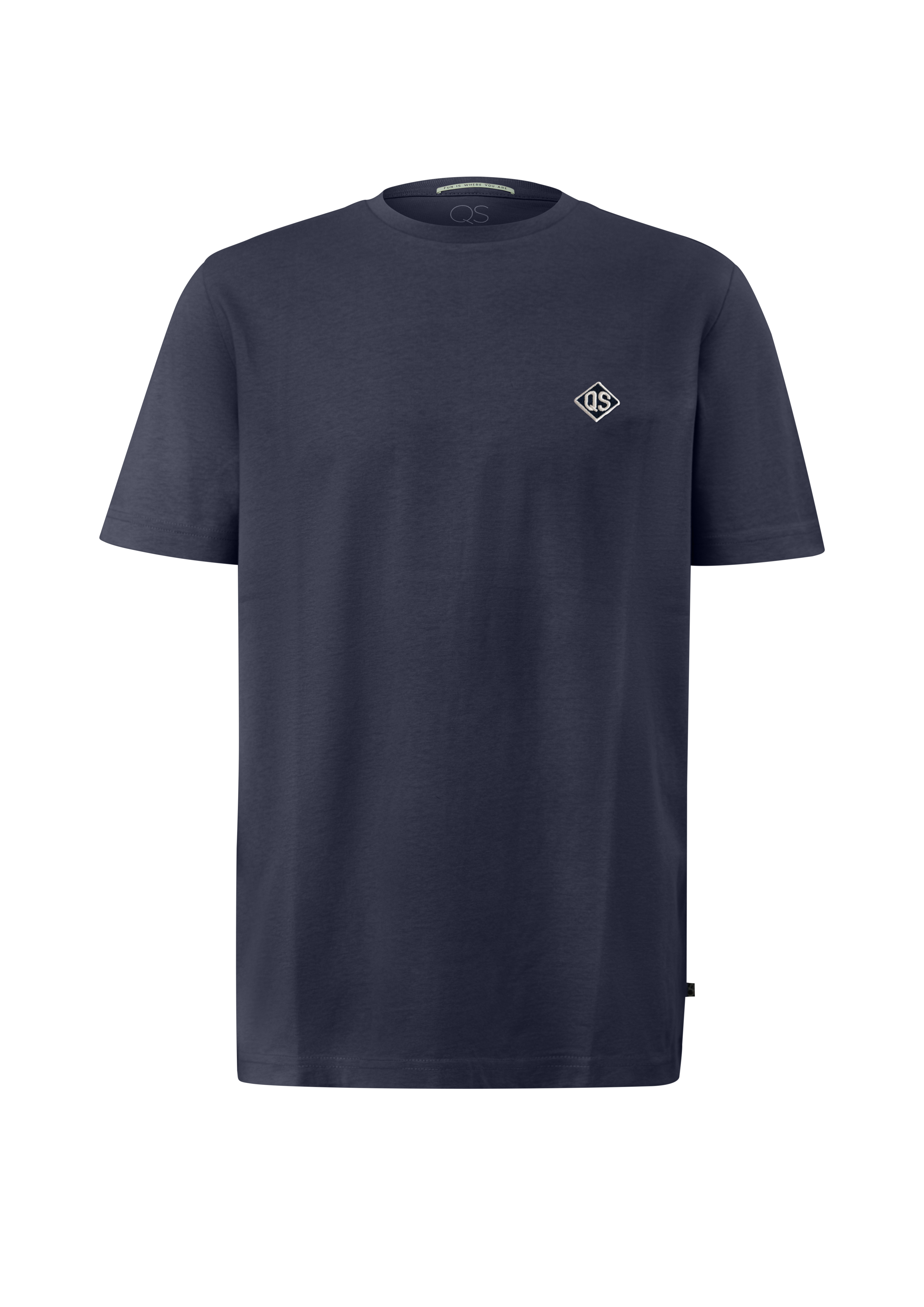 T-shirt met logopatch