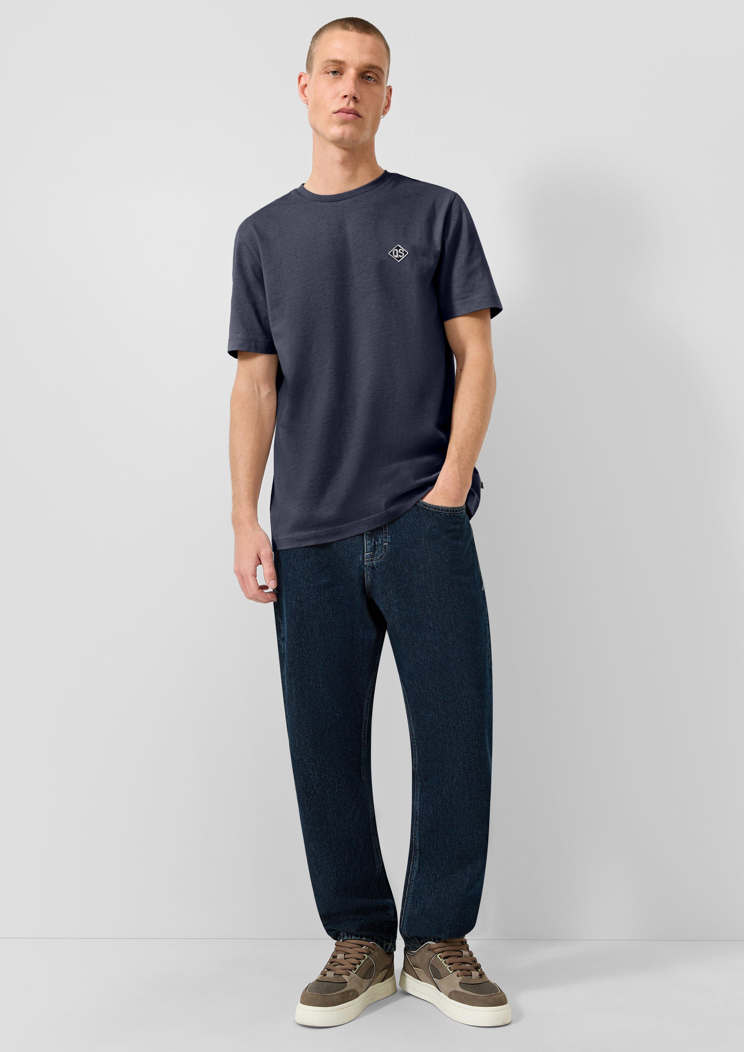 Herren T-Shirt in blau von QS