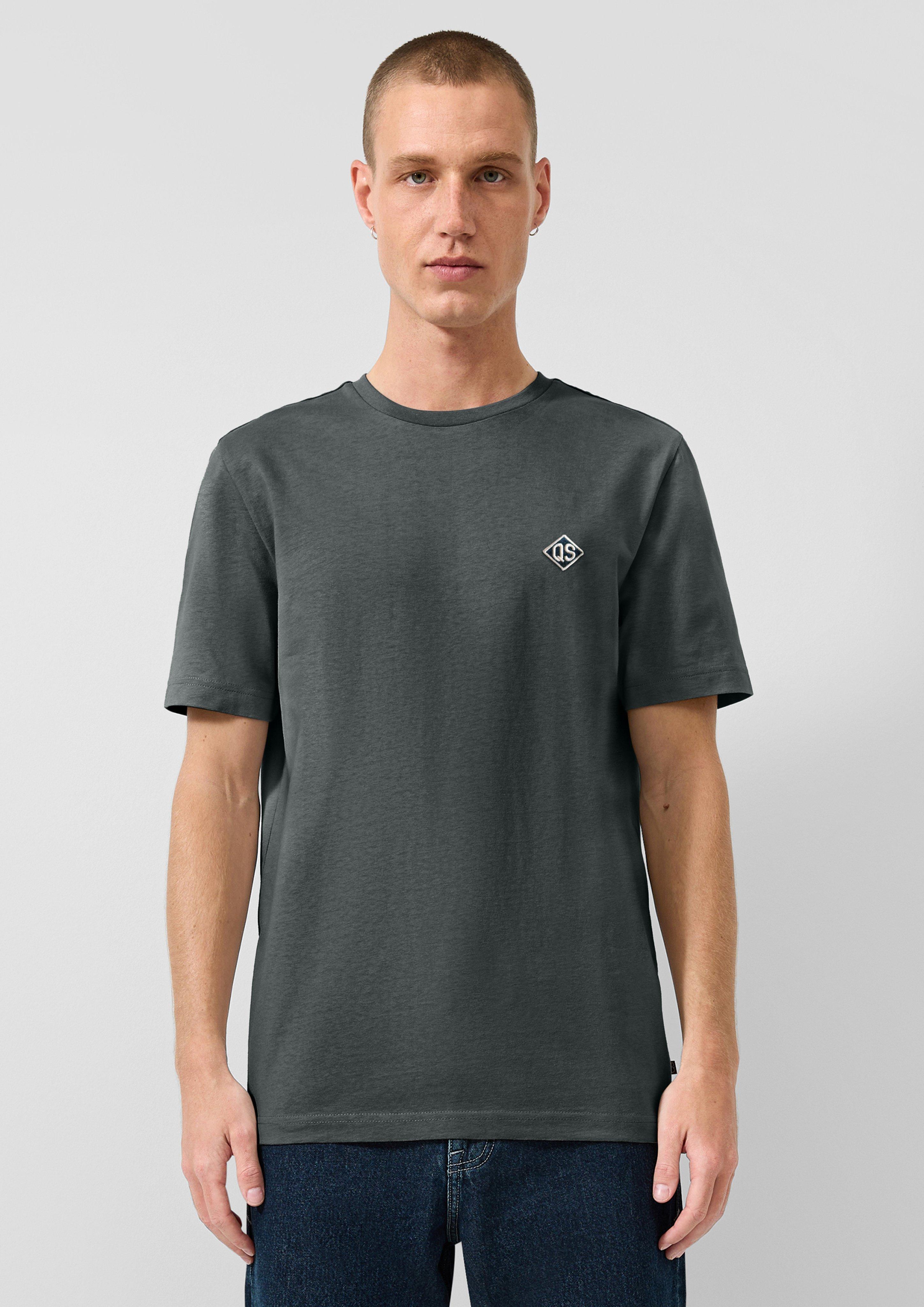 Hommes T-shirt en gris de QS