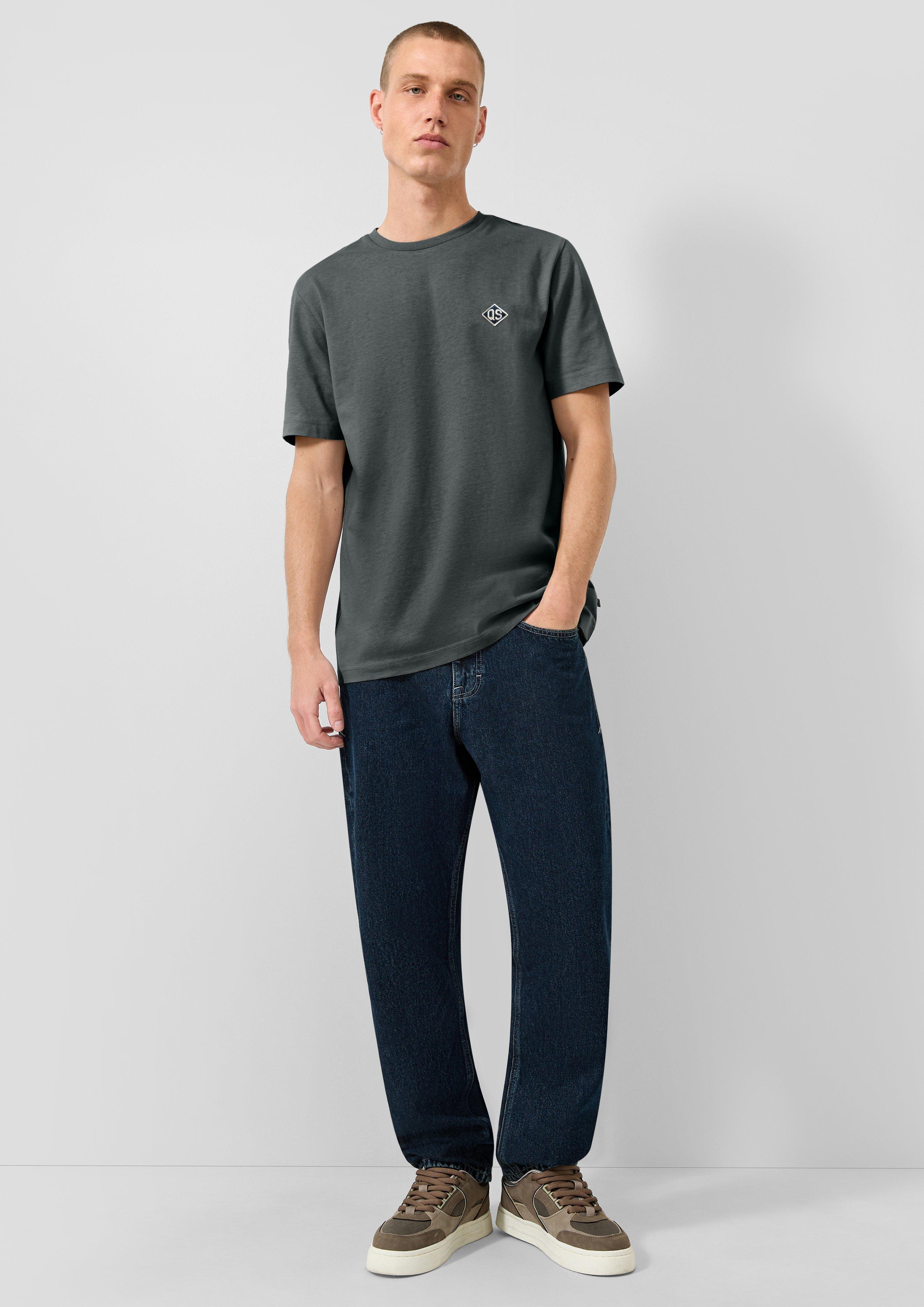 Hommes T-shirt en gris de QS