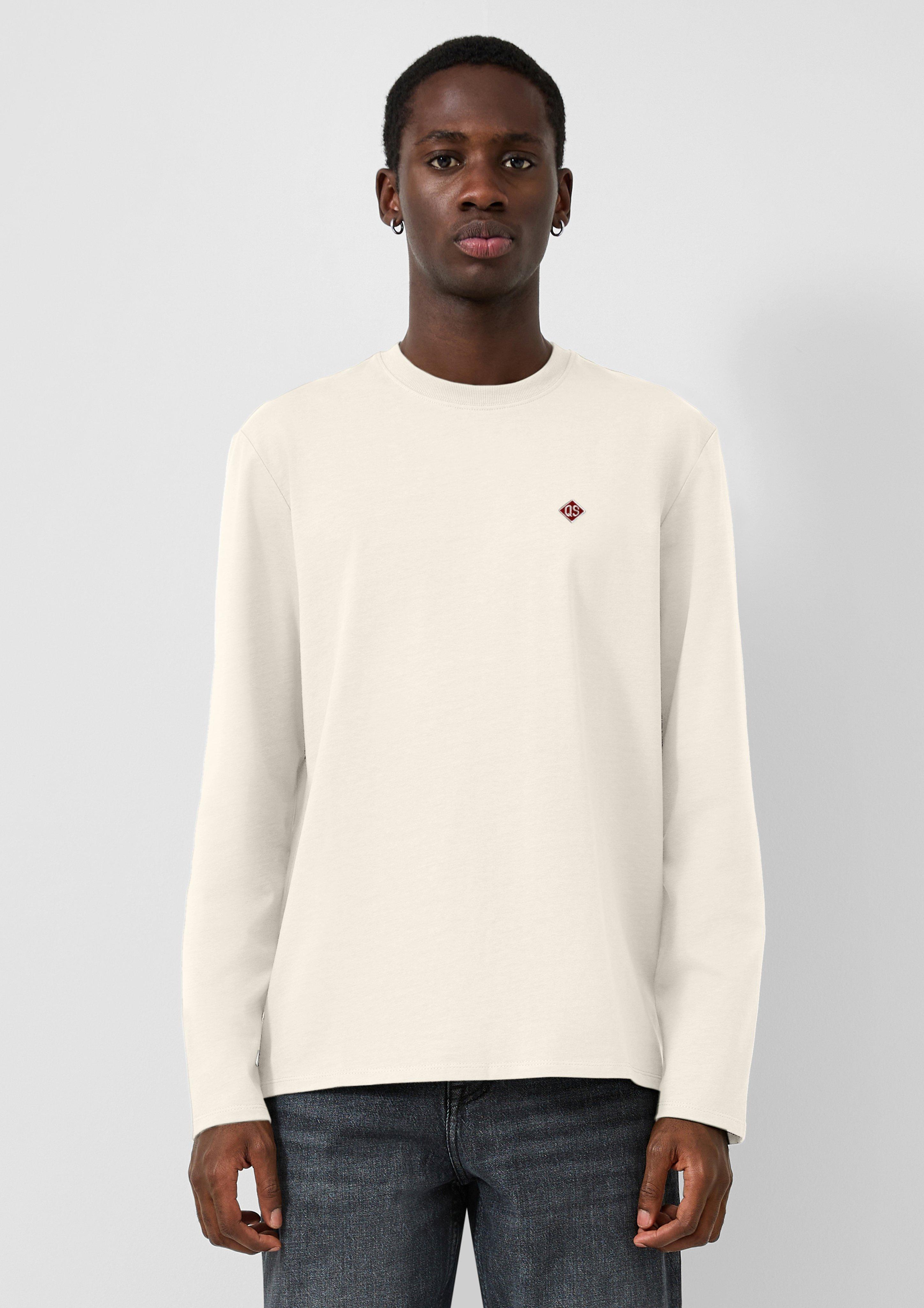 Hommes T-shirt en crème de QS