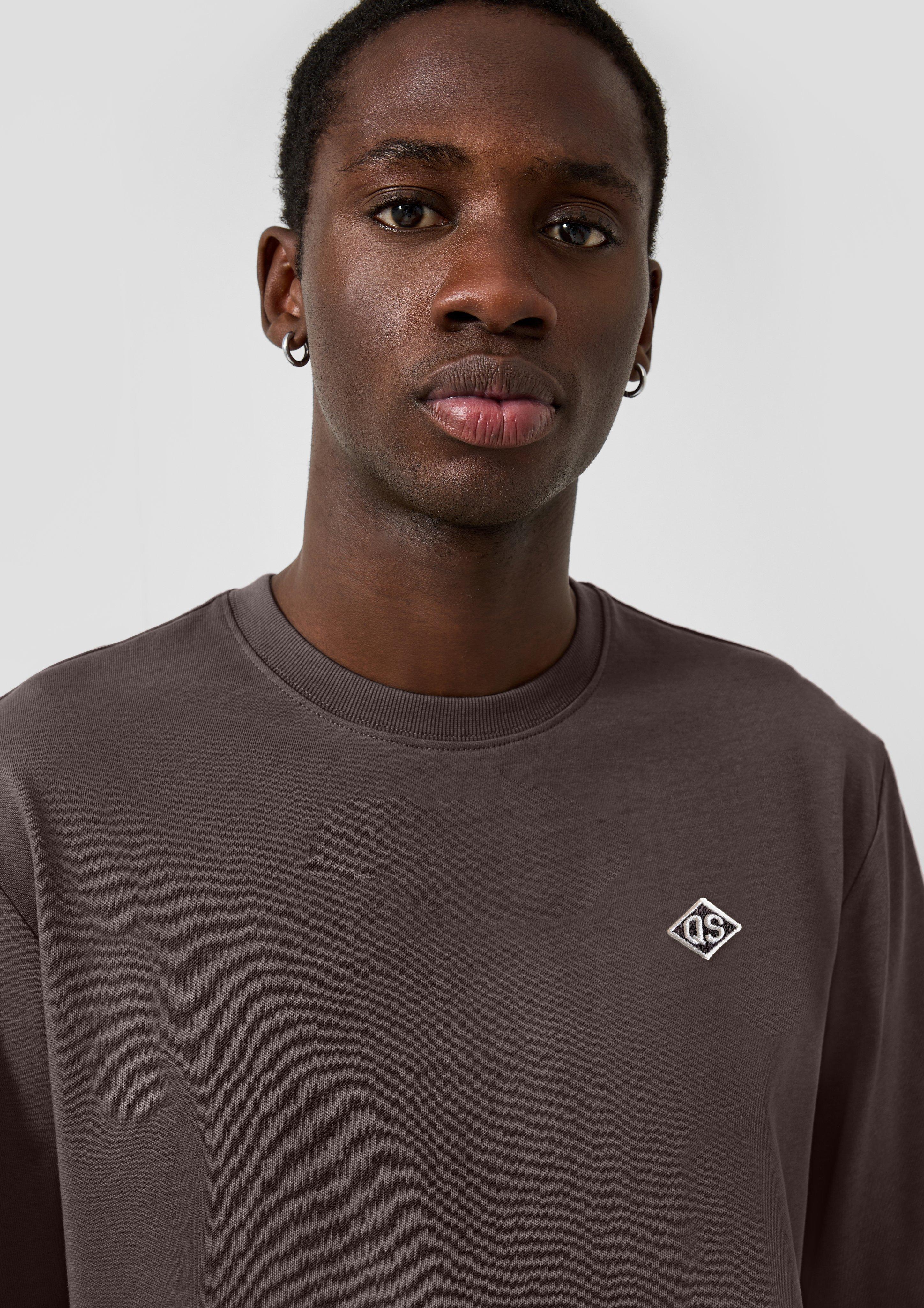 Hommes T-shirt en brun de QS