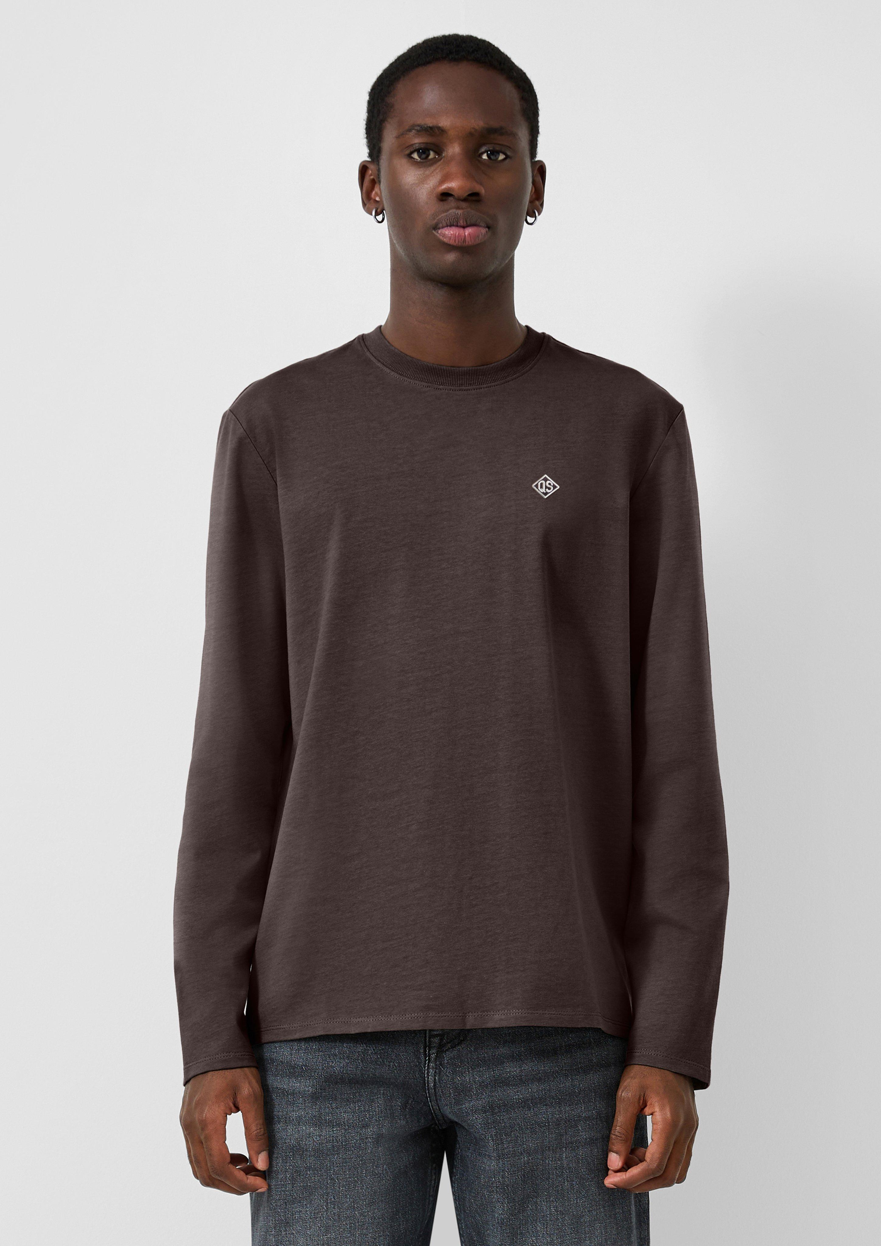 Hommes T-shirt en brun de QS