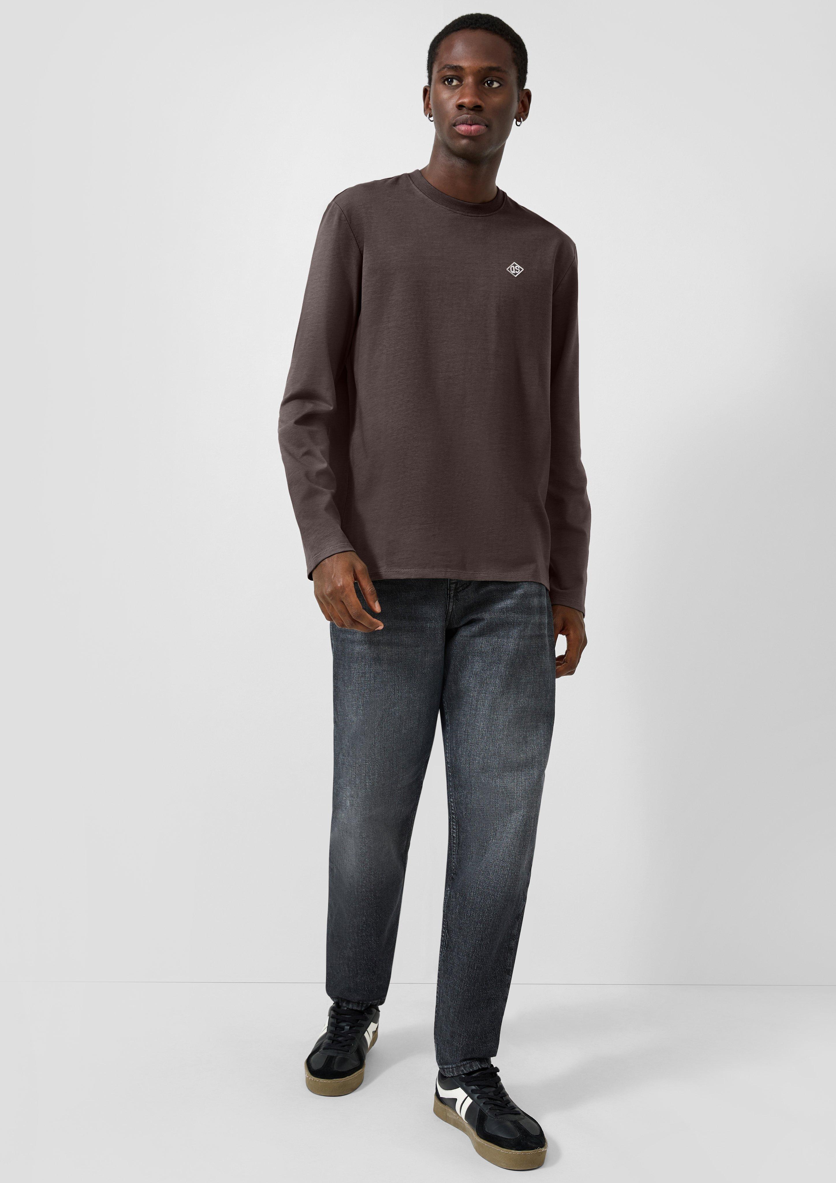 Hommes T-shirt en brun de QS