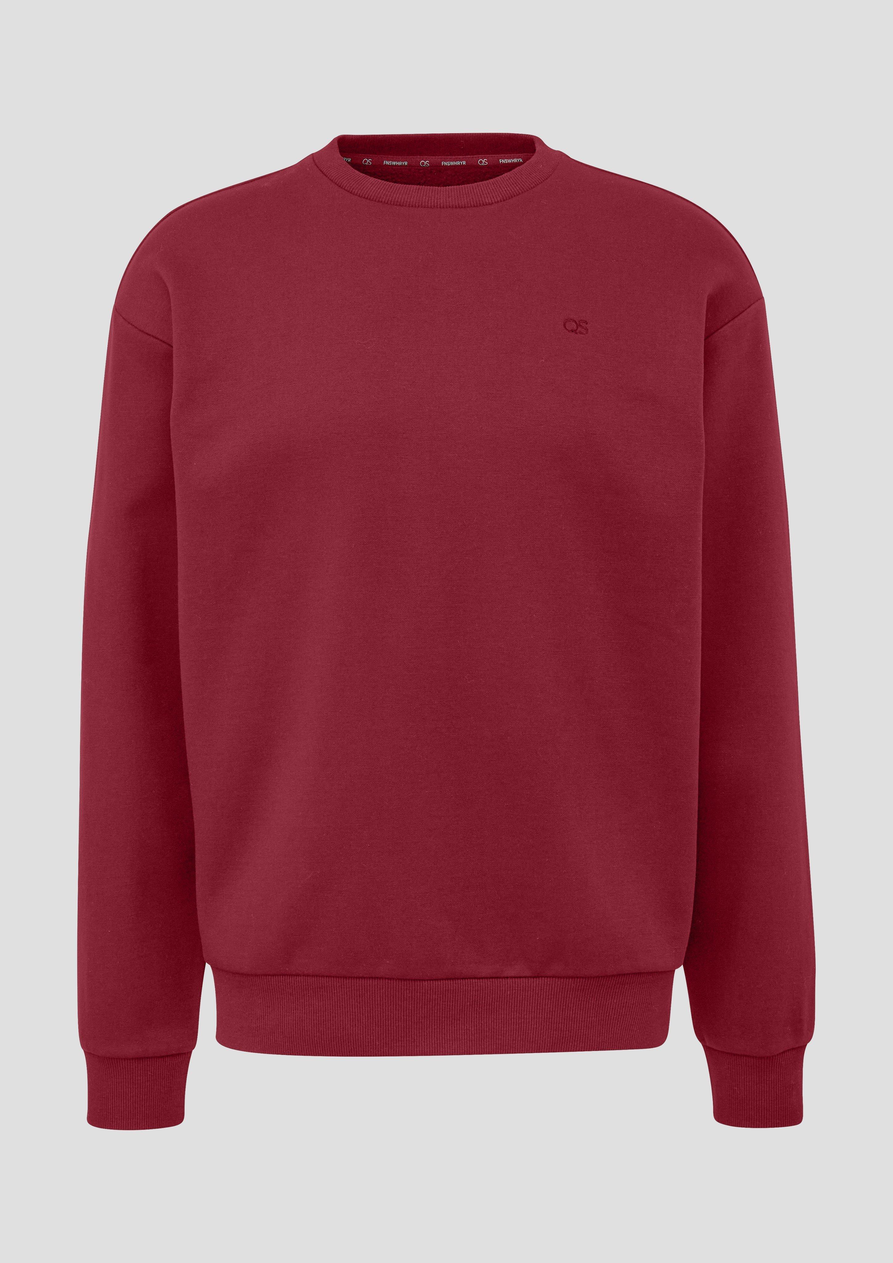 Hommes Sweat-shirt en rouge de QS