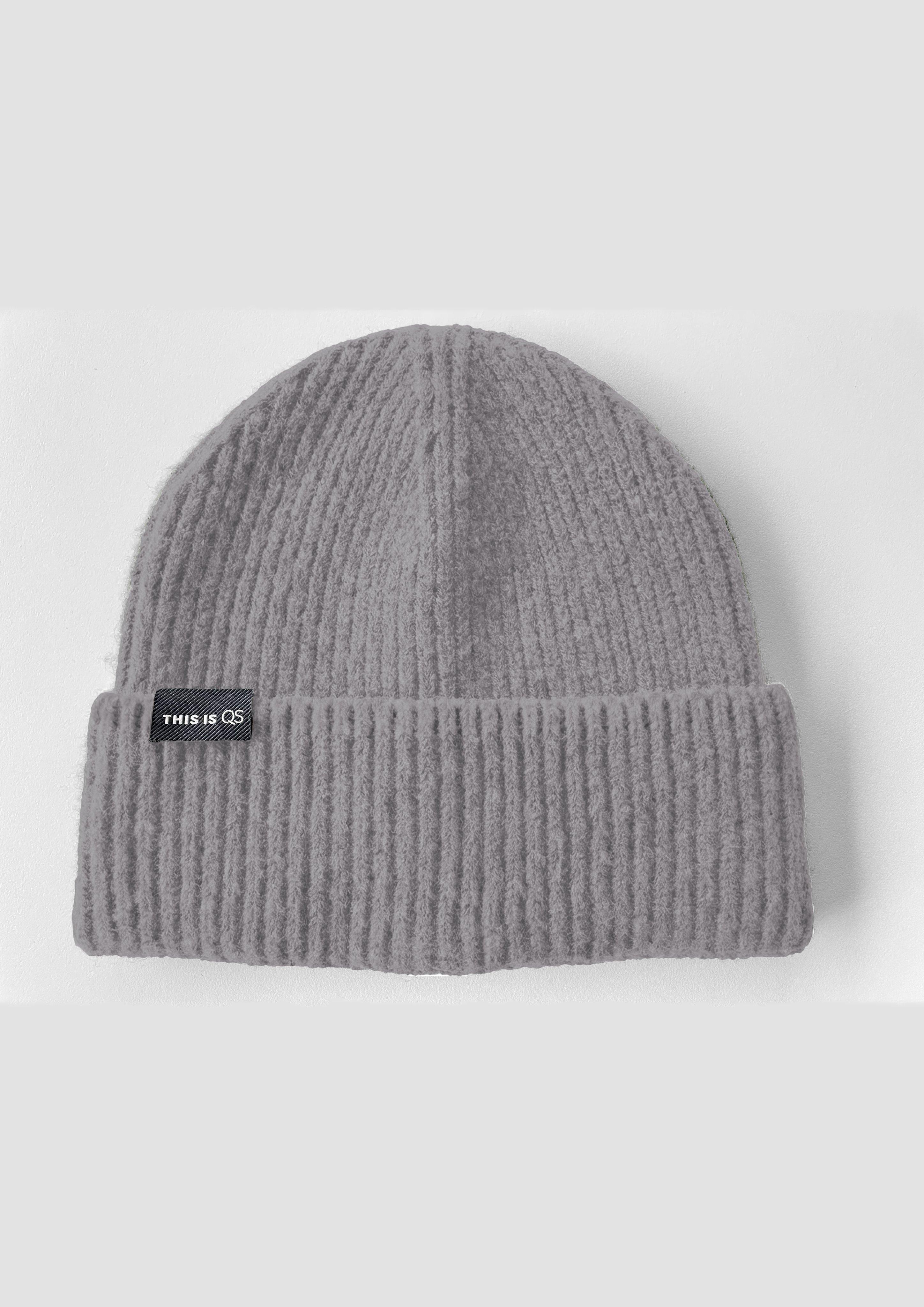 Beanie in graphit by QS