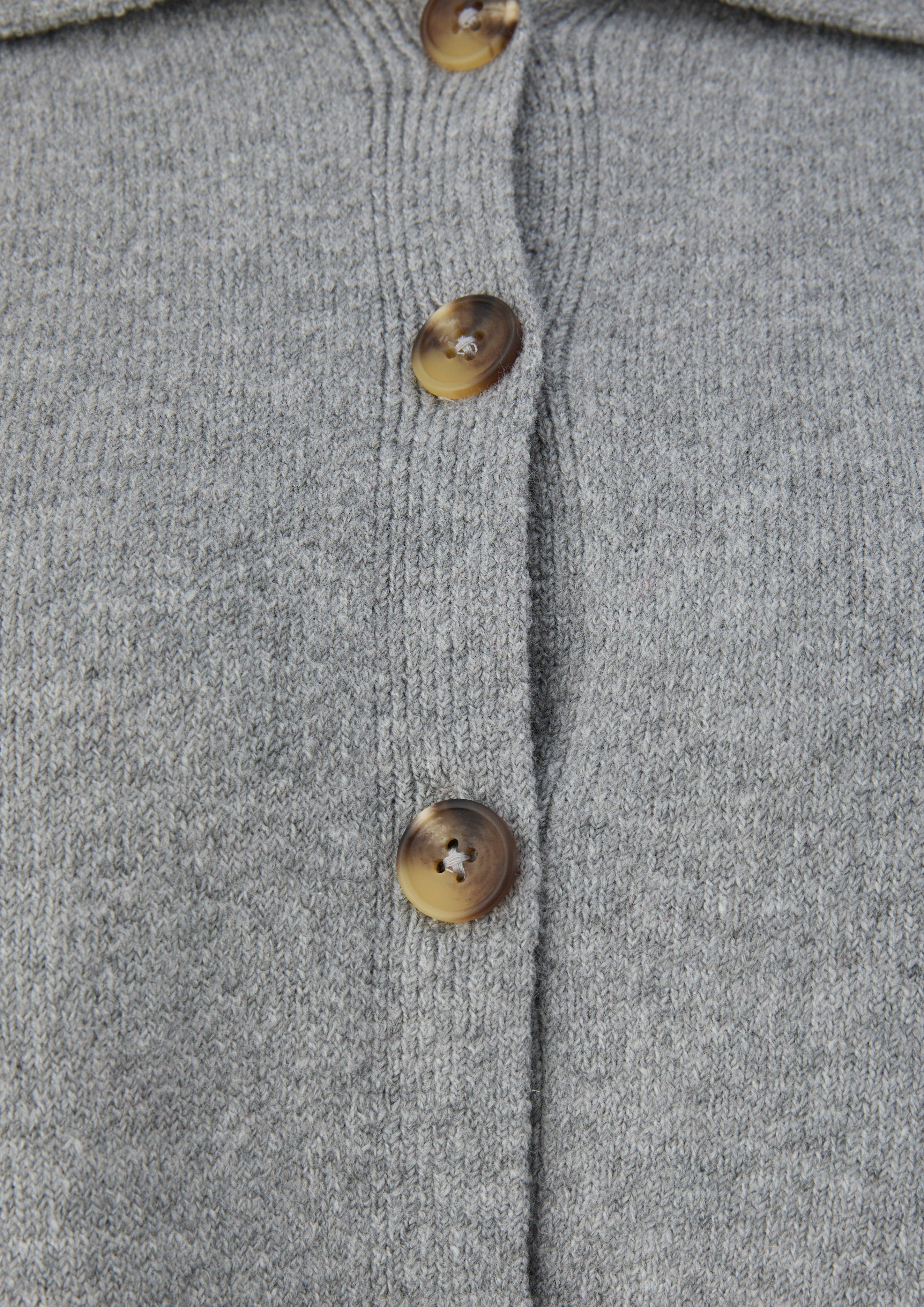 Femmes Veste en tricot en gris de s.Oliver CURVE