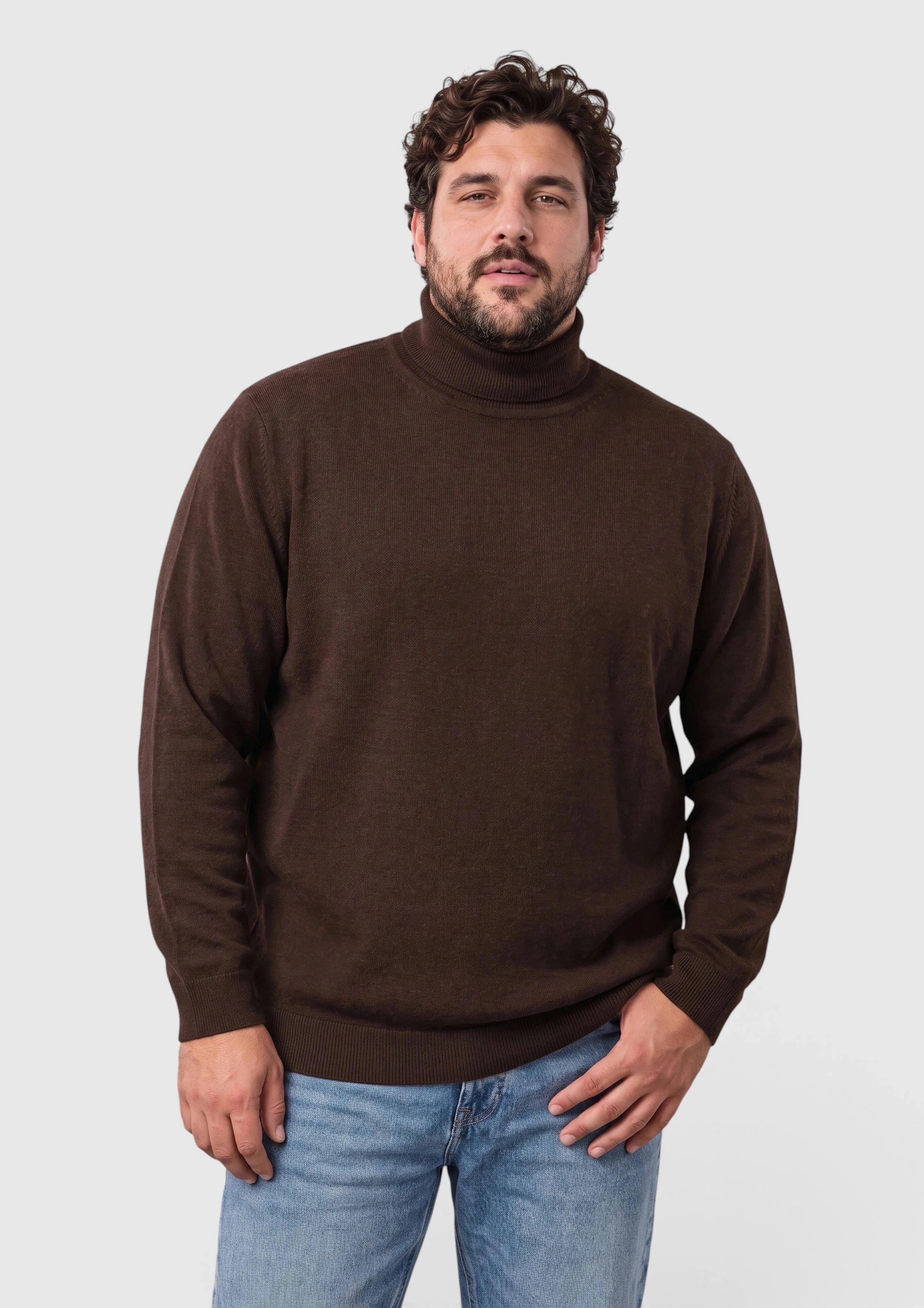 Pulóver vo farbe tmavohnedá od s.Oliver Men Big Sizes