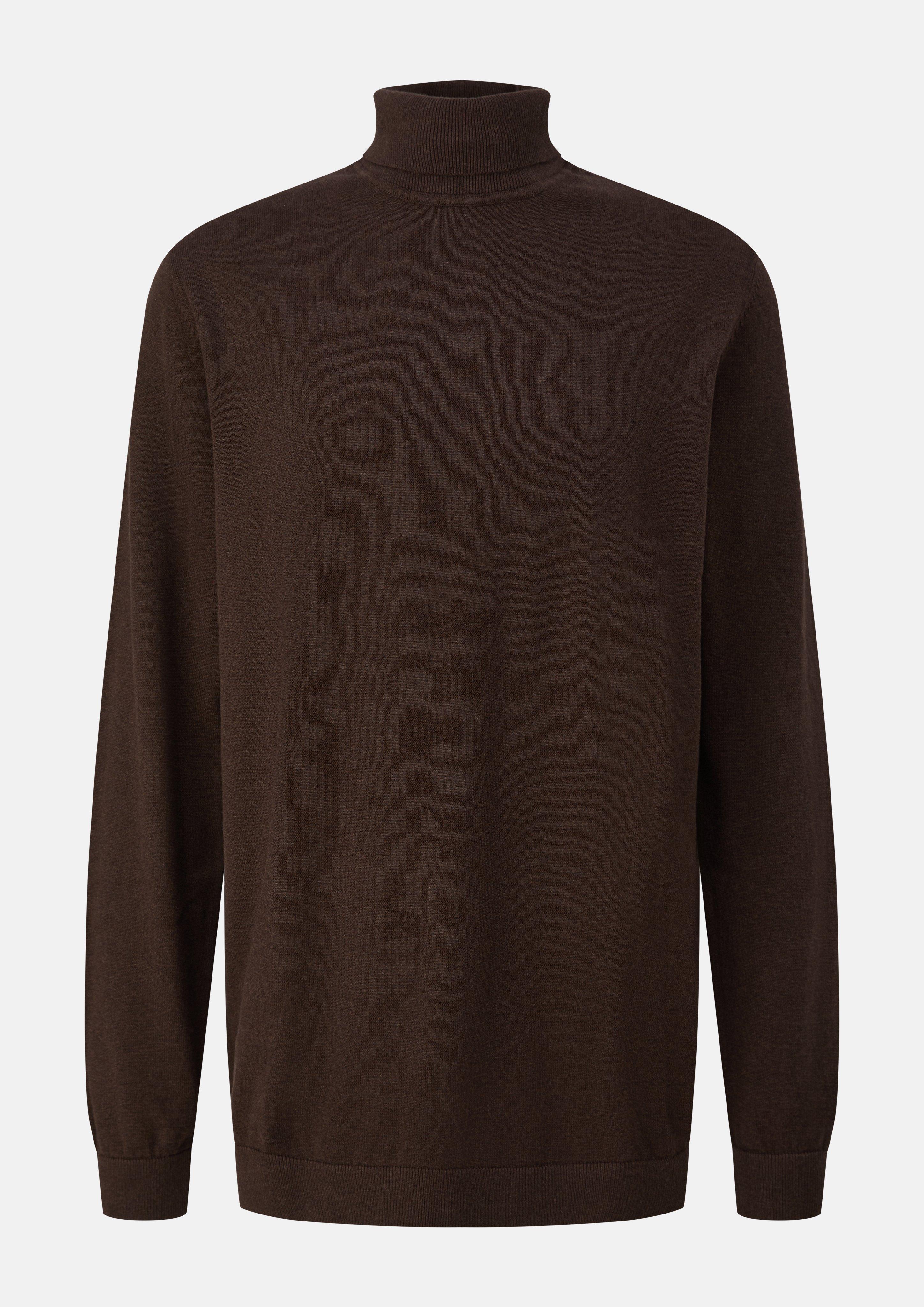 Mężczyźni Sweter z dzianiny w kolorze brązowy od s.Oliver Men Tall Sizes