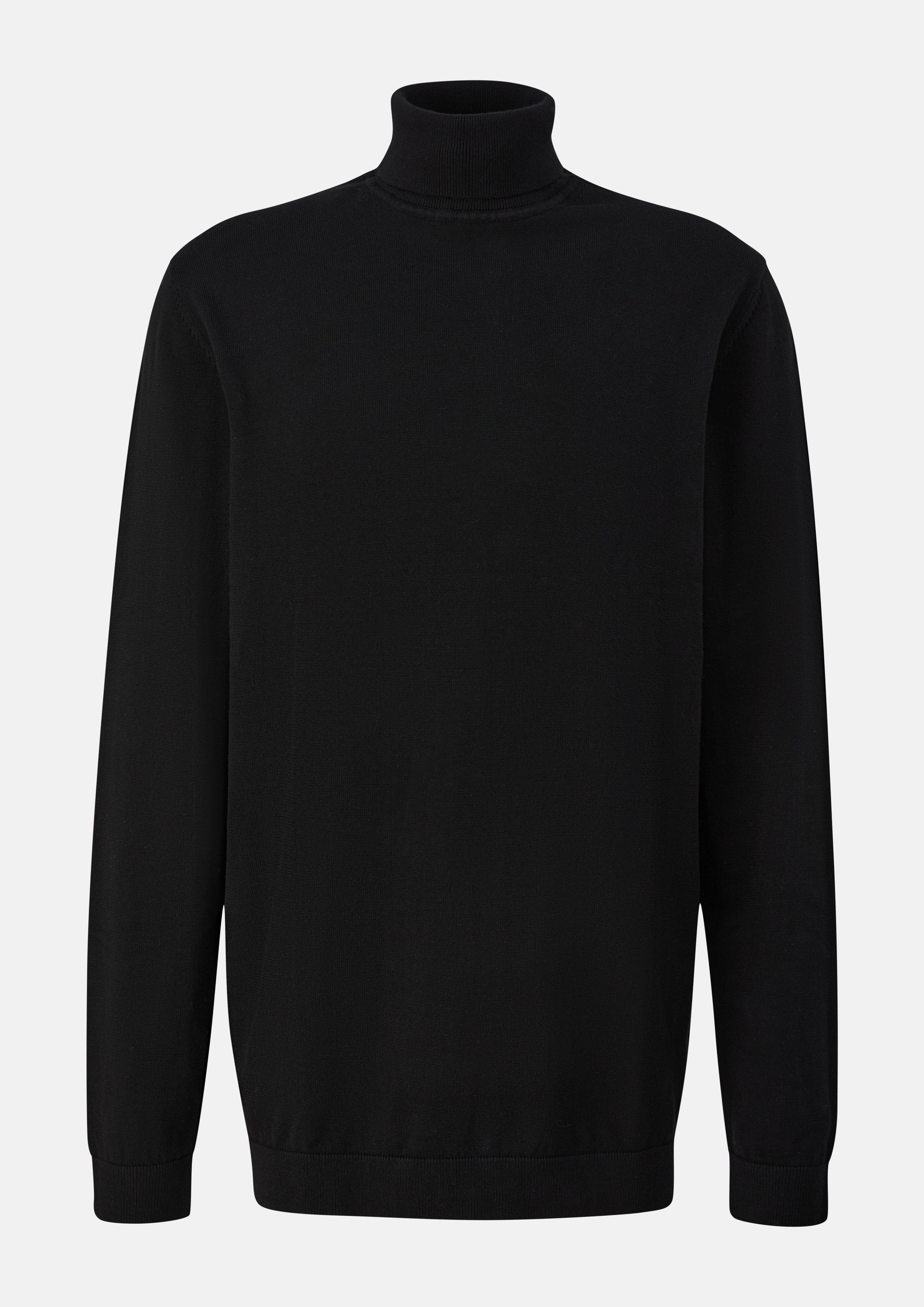 Mężczyźni Sweter z dzianiny w kolorze czarny od s.Oliver Men Tall Sizes