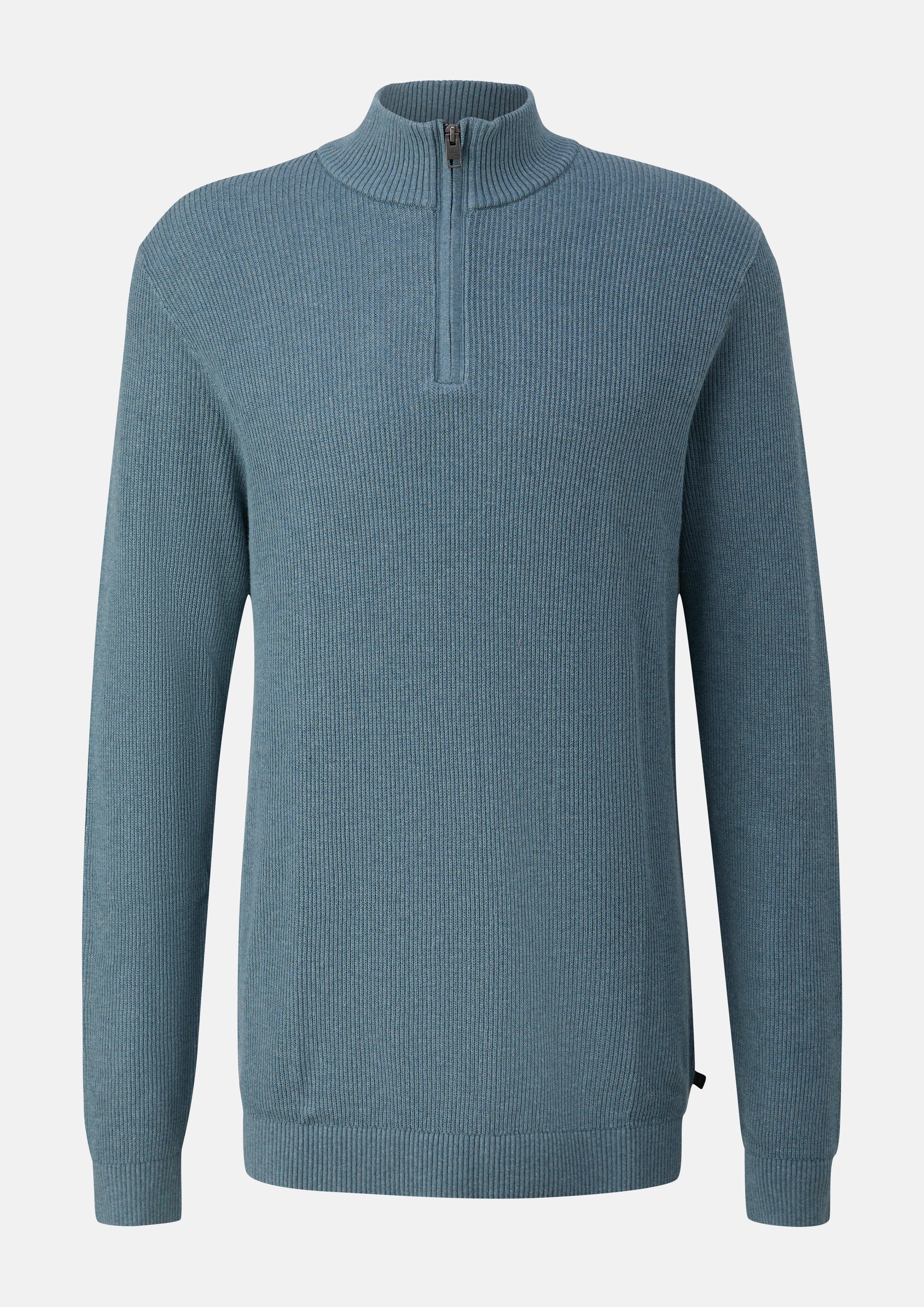 Sweter z dzianiny w kolorze niebieski od s.Oliver Men Tall Sizes