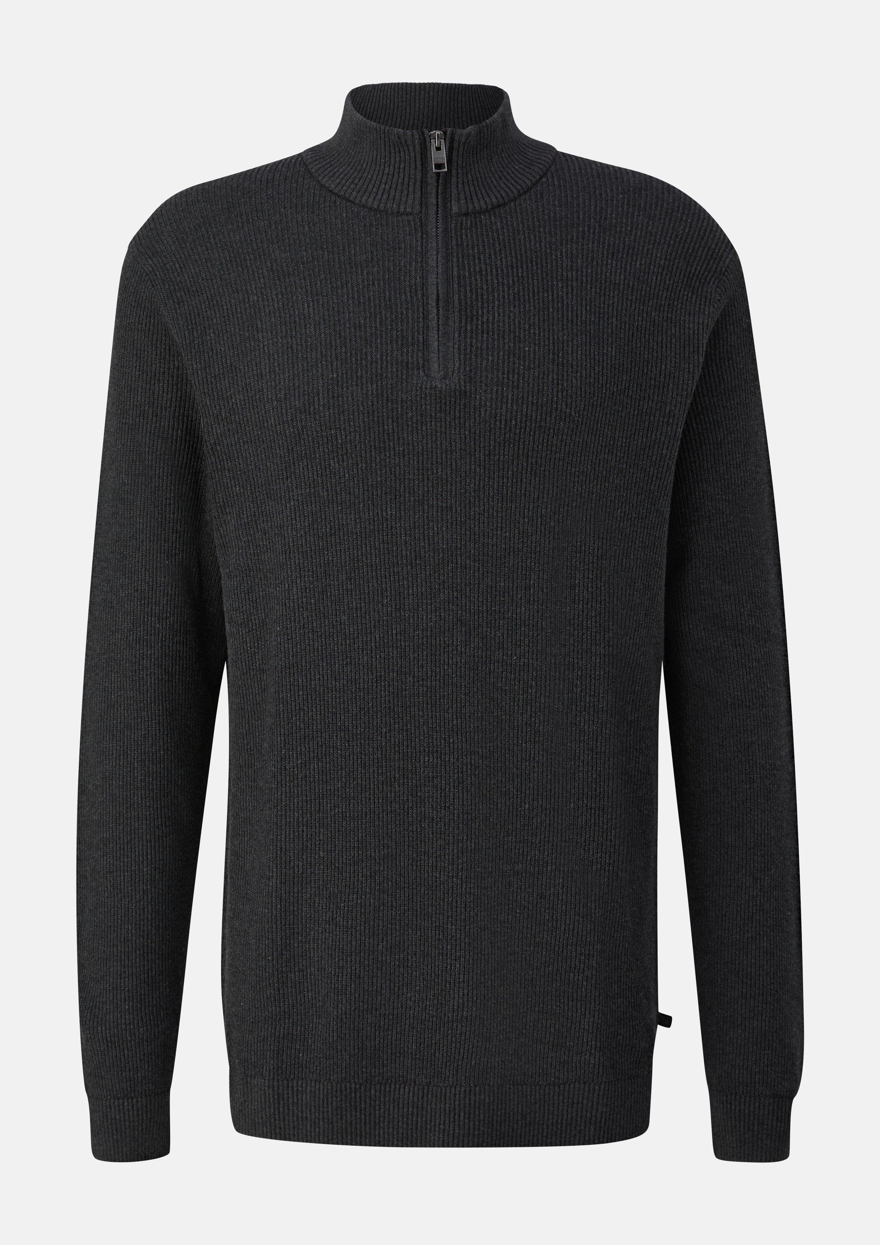 Mężczyźni Sweter z dzianiny w kolorze szary od s.Oliver Men Tall Sizes