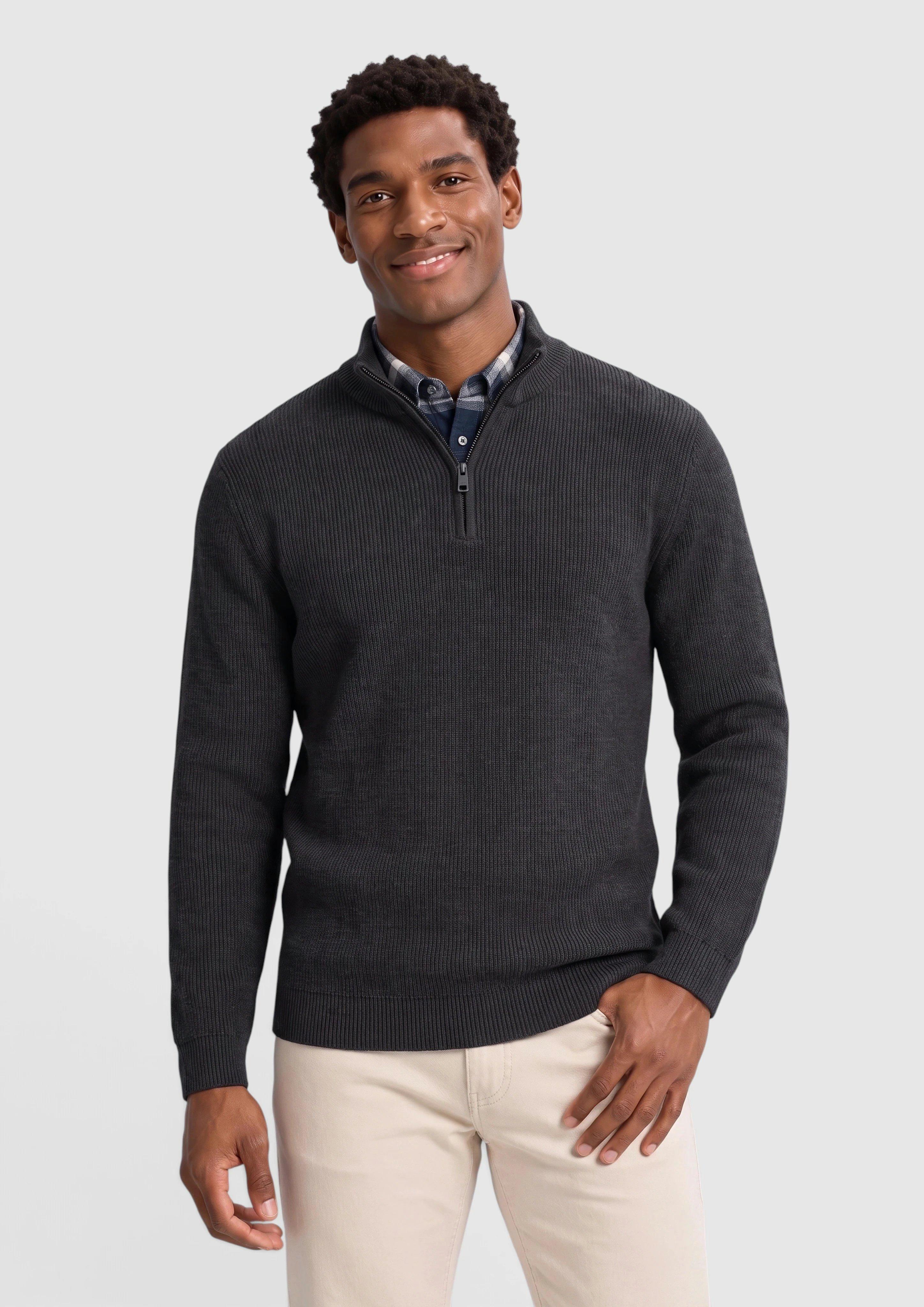 Pulover v barvi temno siva od s.Oliver Men Tall Sizes