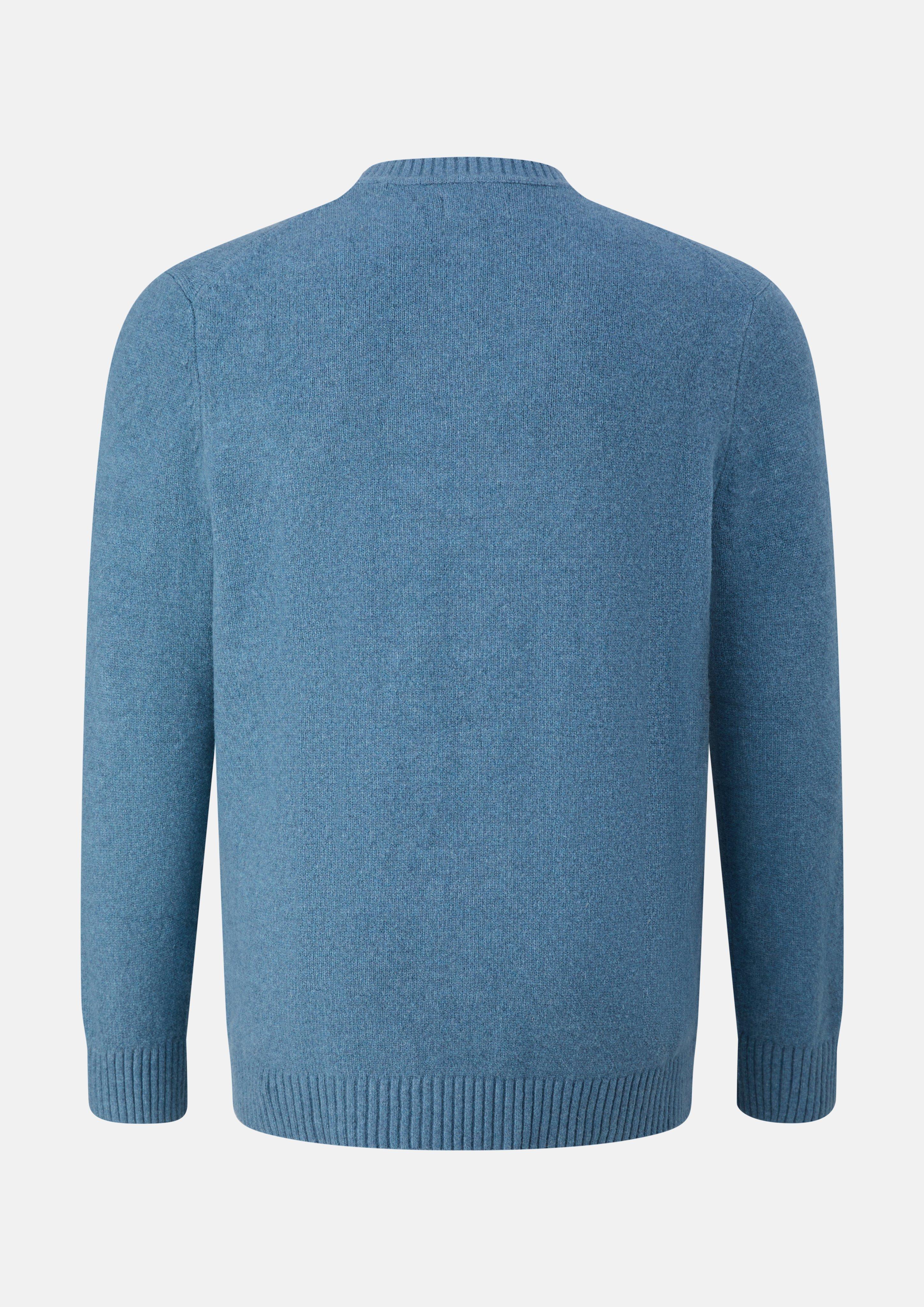 Men Knitted pullover in blue by s.Oliver Men Big Sizes