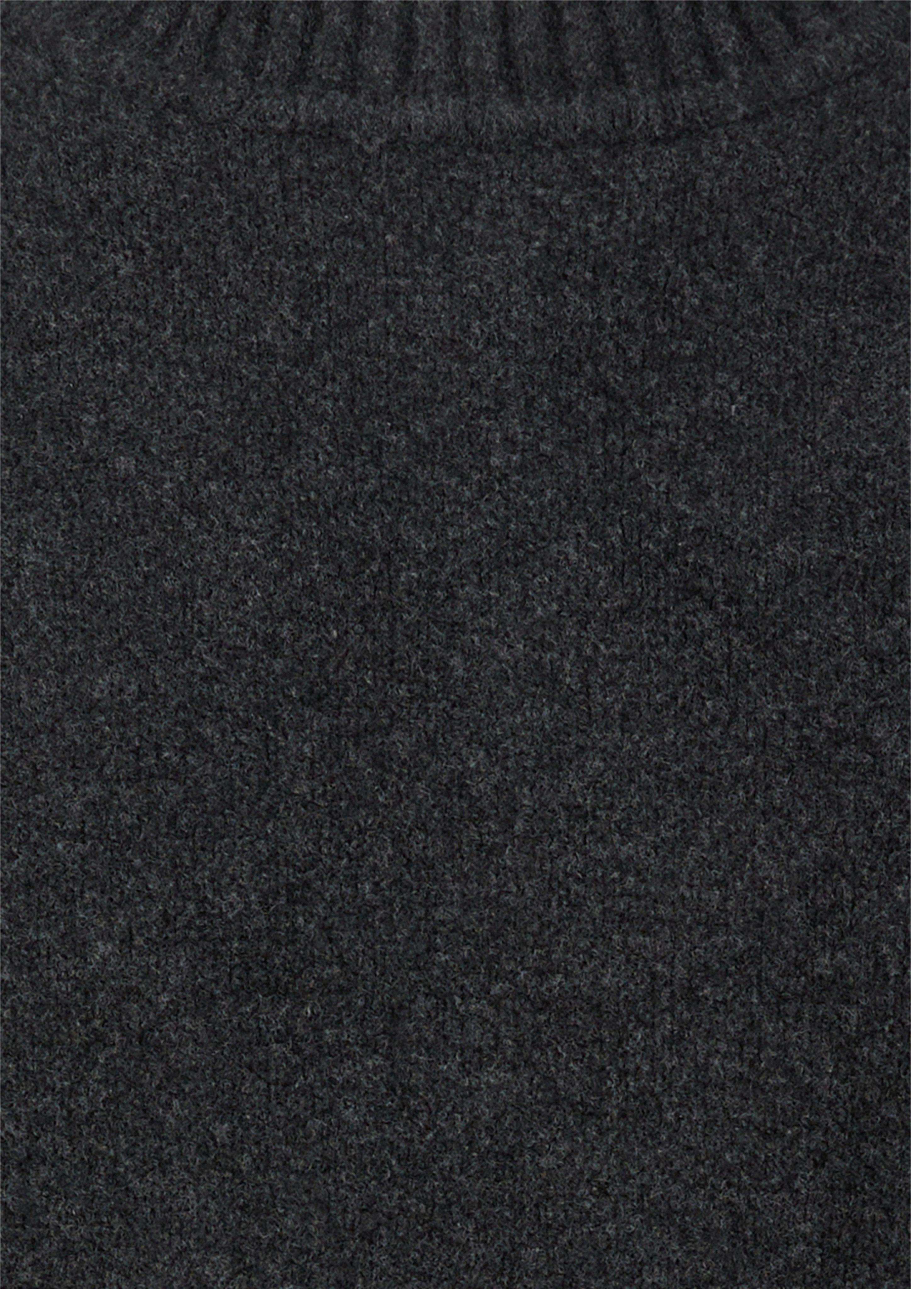 Men Knitted pullover in black by s.Oliver Men Big Sizes