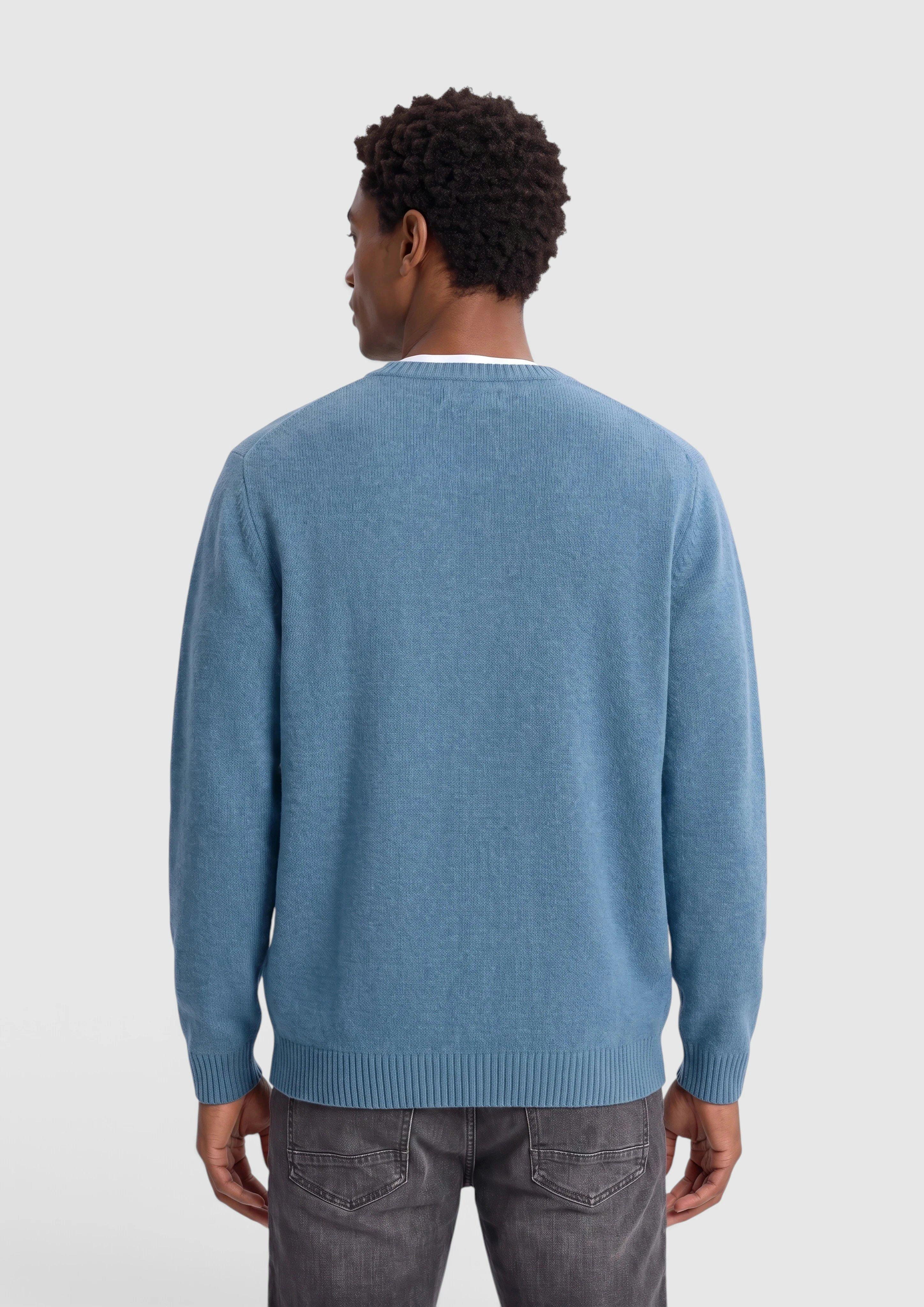 Hommes Pull en maille en bleu de s.Oliver Men Tall Sizes